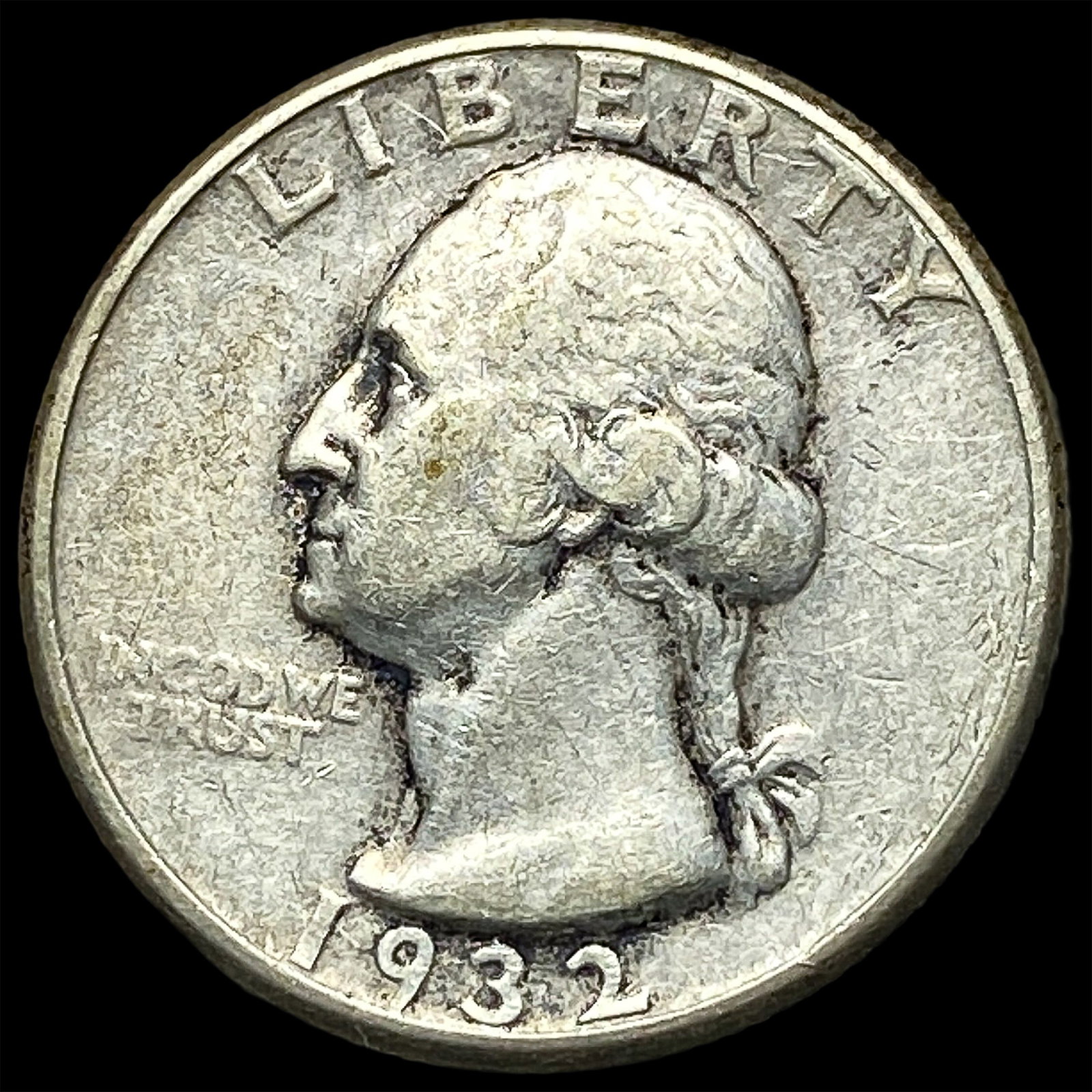 1932-D Silver Washington Quarter LIGHTLY CIRCULATED: 1932-D Silver Washington Quarter LIGHTLY CIRCULATED