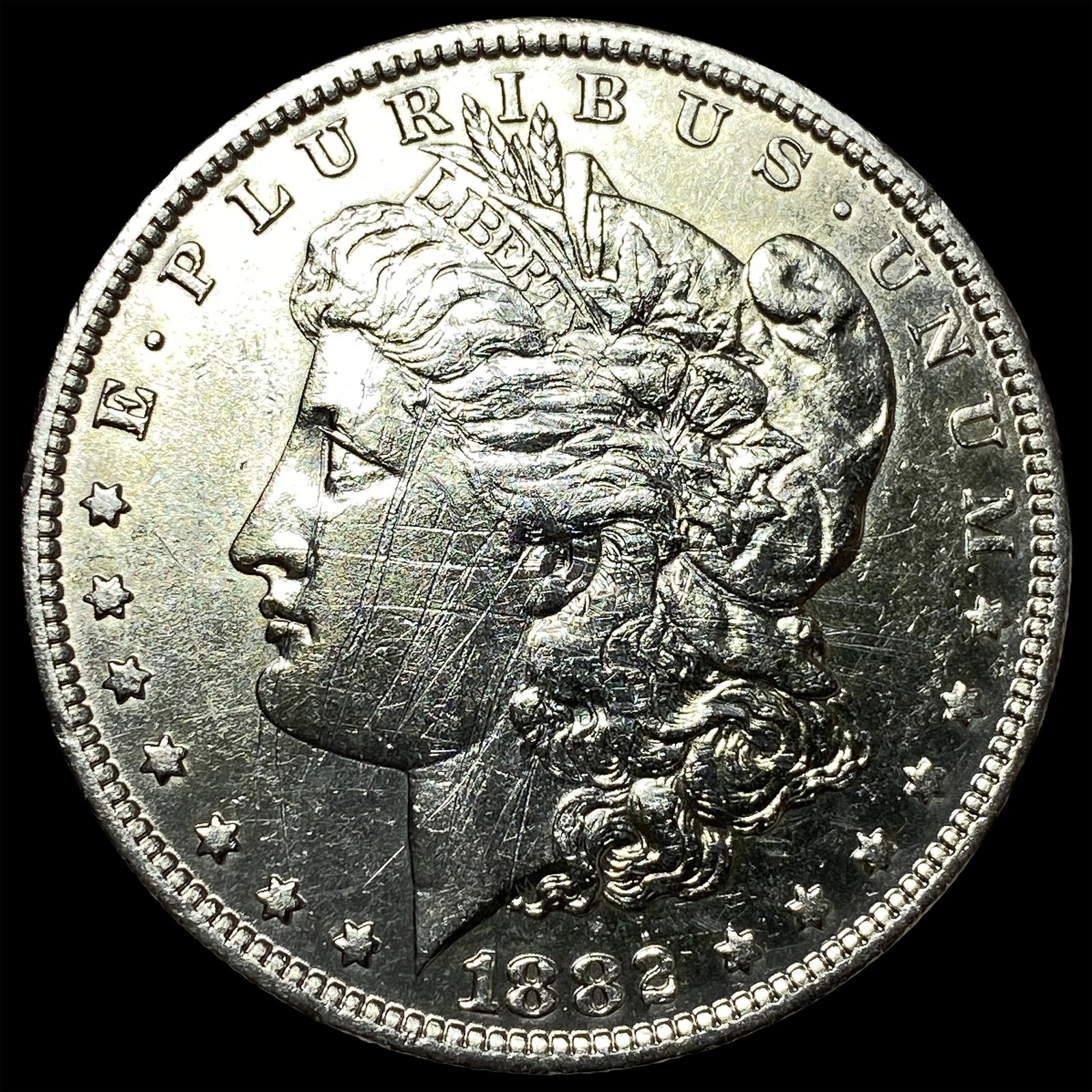 1882-O/S Silver Morgan Dollar HIGH GRADE: 1882-O/S Silver Morgan Dollar HIGH GRADE