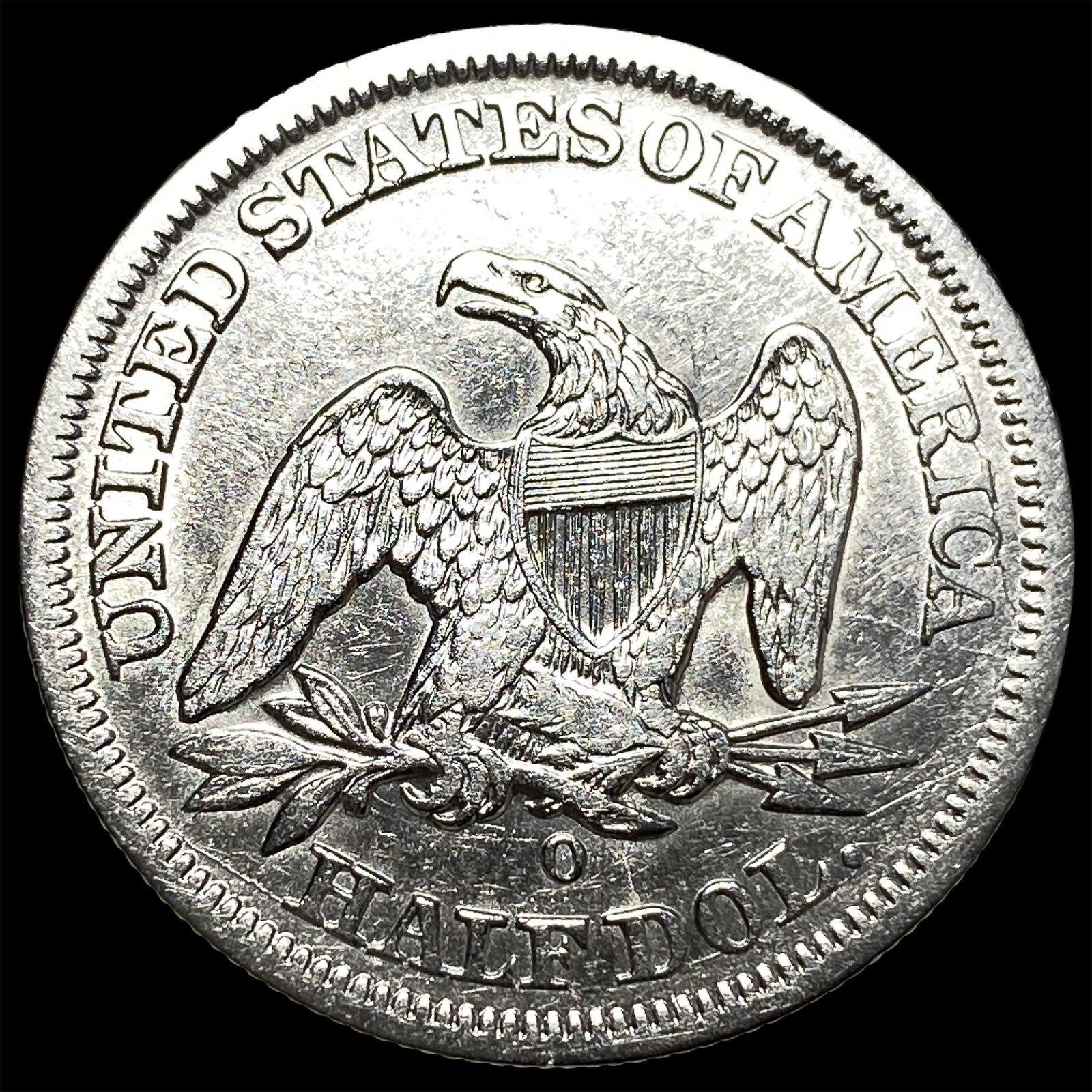 1854-O Silver Half Dollar UNCIRCULATED - 2
