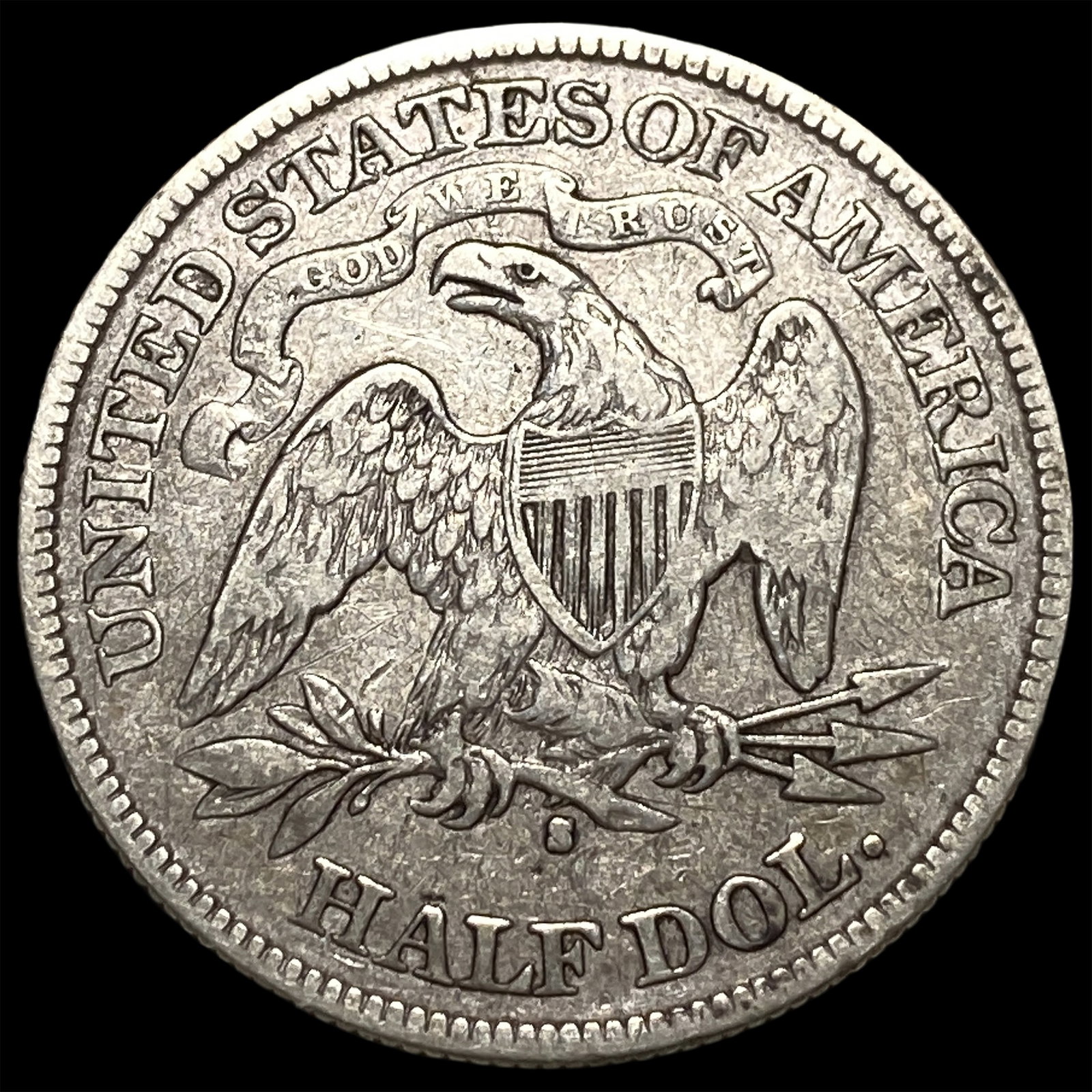 1877-S Silver Half Dollar LIGHTLY CIRCULATED - 2