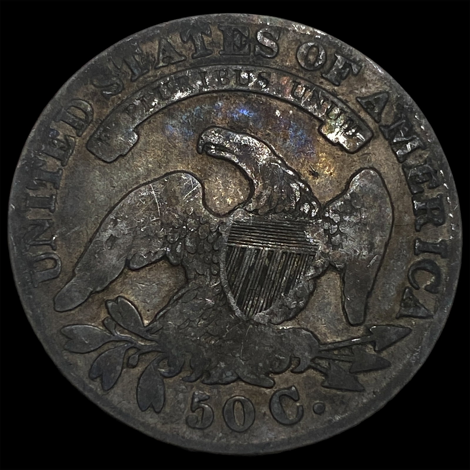 1832 Capped Bust Half Dollar NICELY CIRCULATED - 2