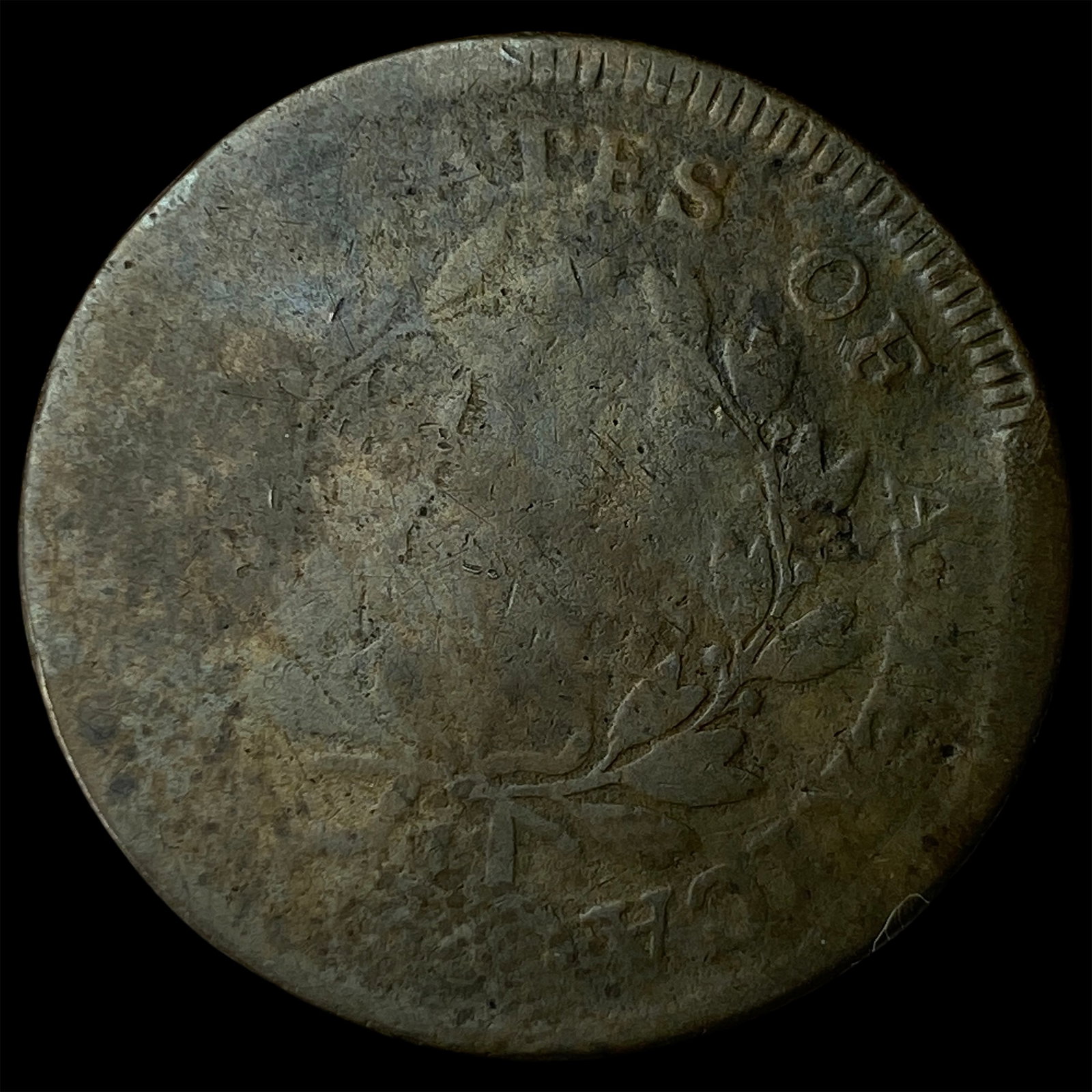 1797 Draped Bust Large Cent UNCIRCULATED - 2