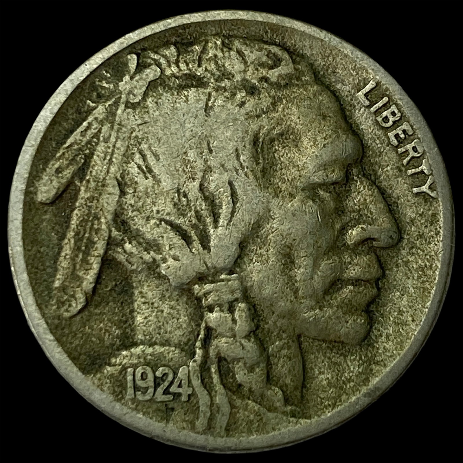 1924-S Buffalo Nickel UNCIRCULATED (1 of 2)