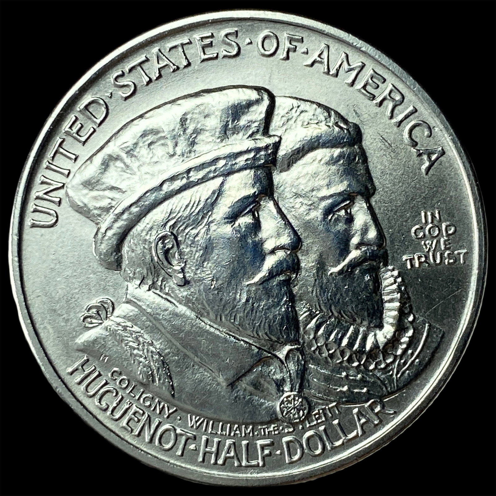 1924 Silver Huguenot-Walloon Half Dollar UNCIRCULATED: 1924 Silver Huguenot-Walloon Half Dollar UNCIRCULATED