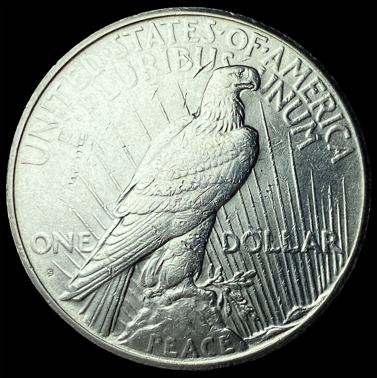 1925-S Silver Peace Dollar UNCIRCULATED - 2