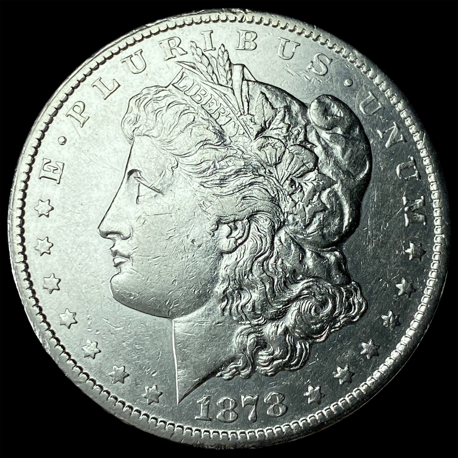 1878-S Silver Morgan Dollar UNCIRCULATED: 1878-S Silver Morgan Dollar UNCIRCULATED