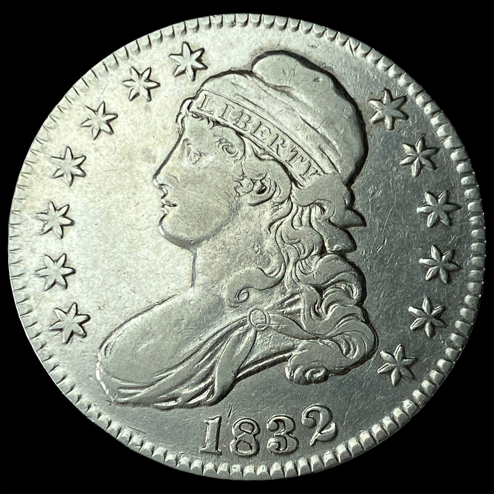 1832 Capped Bust Half Dollar UNCIRCULATED: 1832 Capped Bust Half Dollar UNCIRCULATED