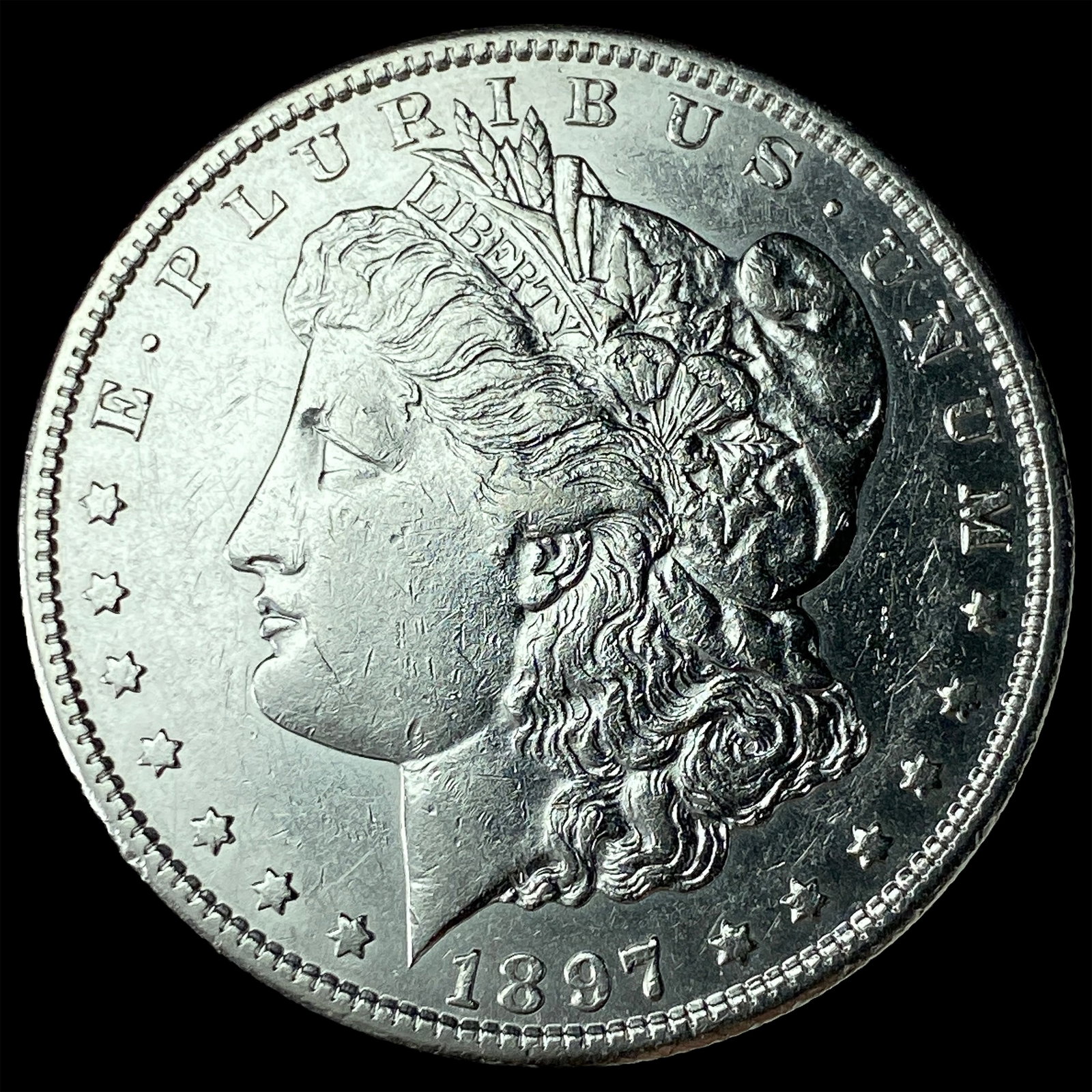 1897-S Silver Morgan Dollar UNCIRCULATED: 1897-S Silver Morgan Dollar UNCIRCULATED