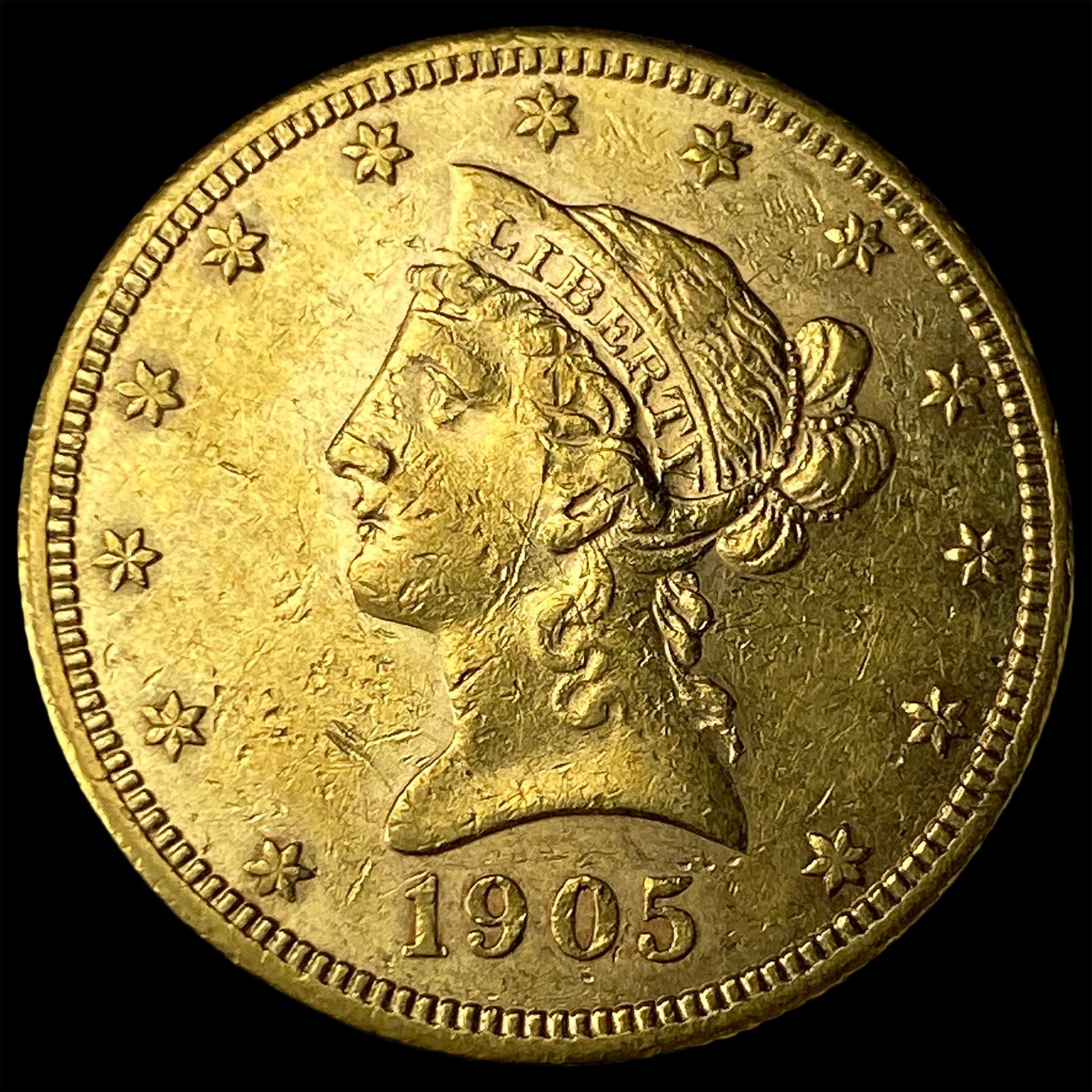 1905-S Gold $10 Liberty Head Eagle CHOICE PROOF (1 of 2)