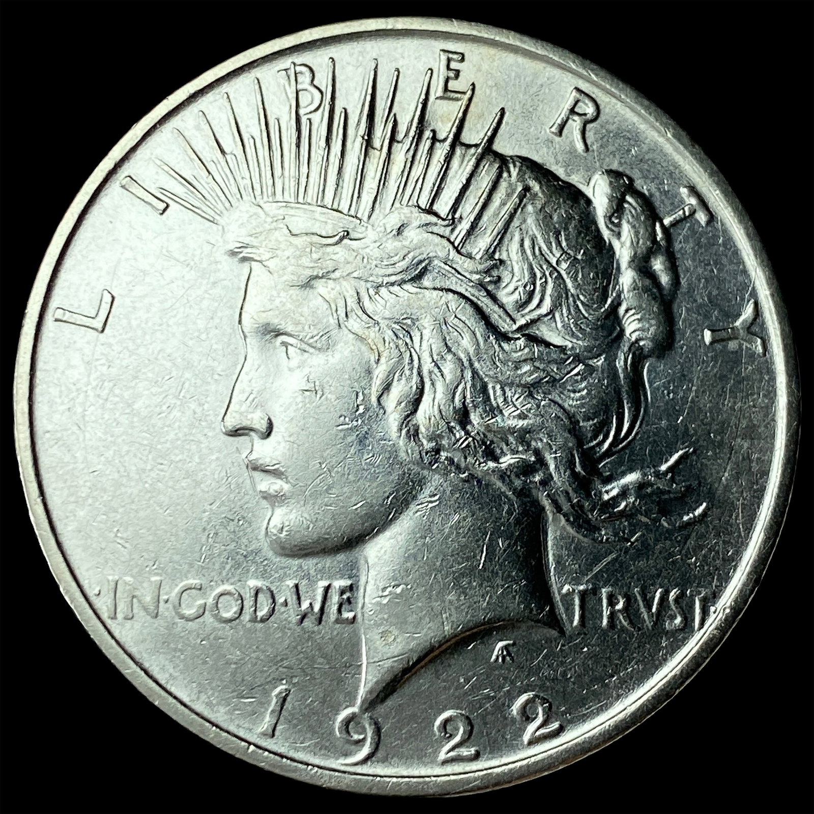1922 Silver Peace Dollar UNCIRCULATED: 1922 Silver Peace Dollar UNCIRCULATED