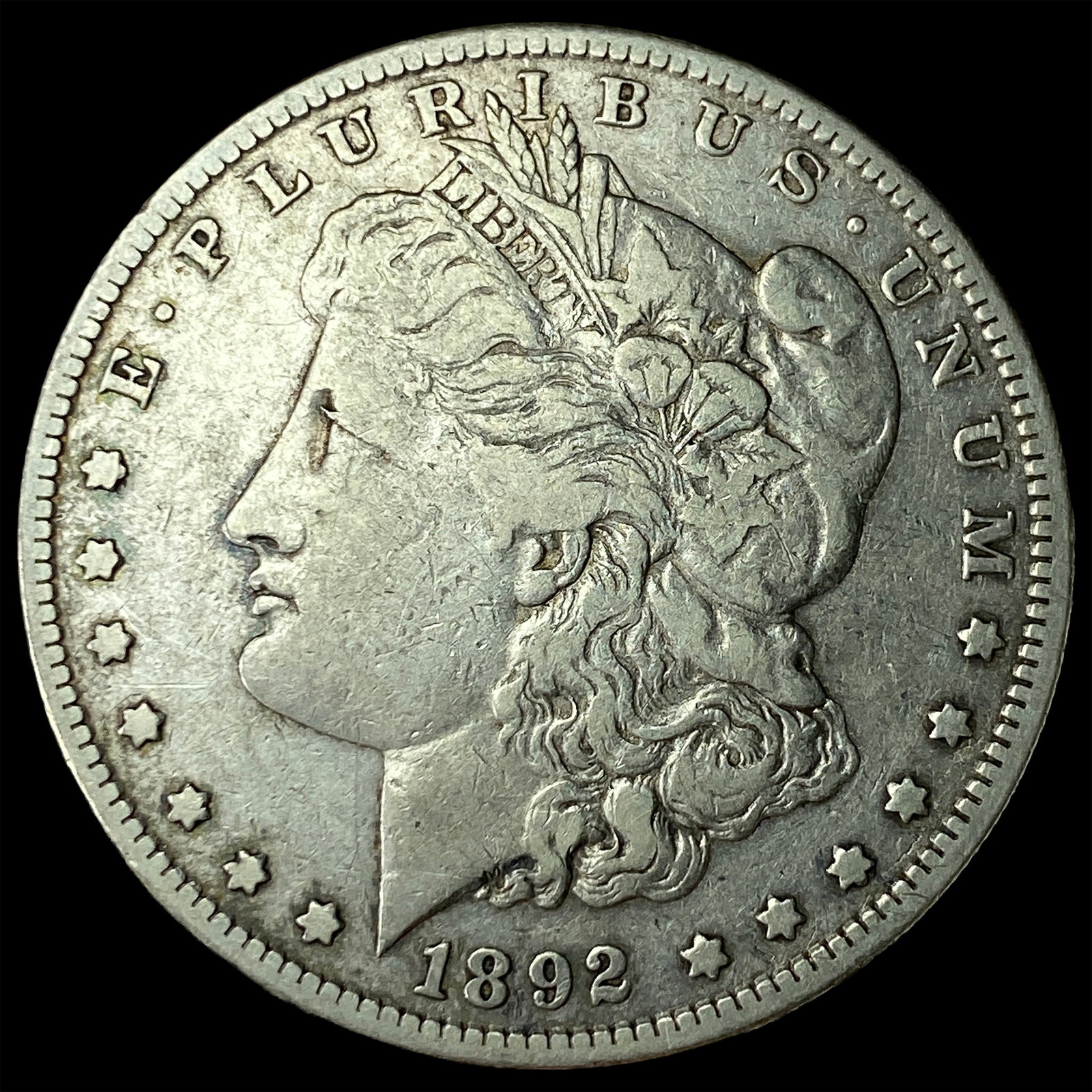 1892 Silver Morgan Dollar UNCIRCULATED: 1892 Silver Morgan Dollar UNCIRCULATED