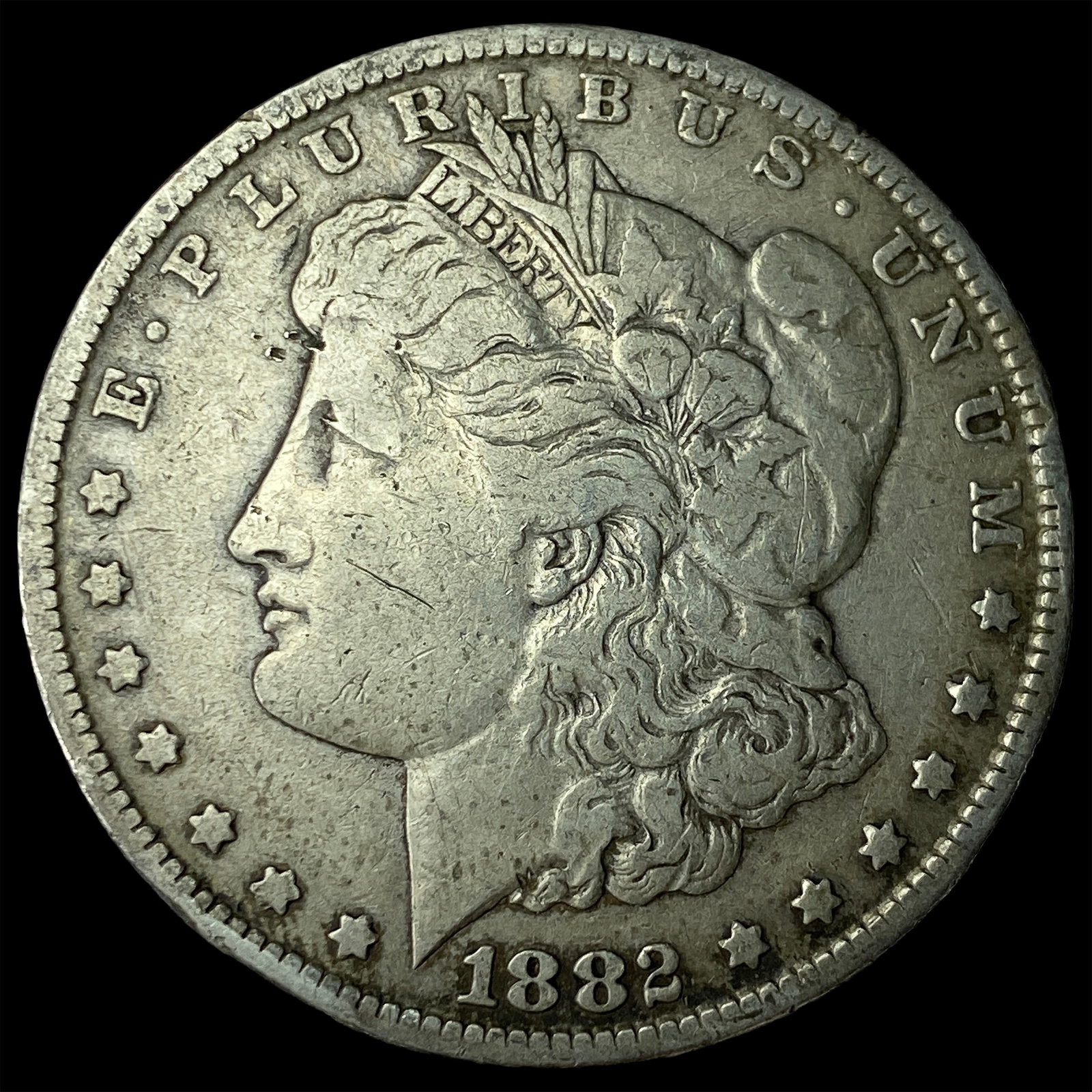 1882-CC Silver Morgan Dollar UNCIRCULATED: 1882-CC Silver Morgan Dollar UNCIRCULATED