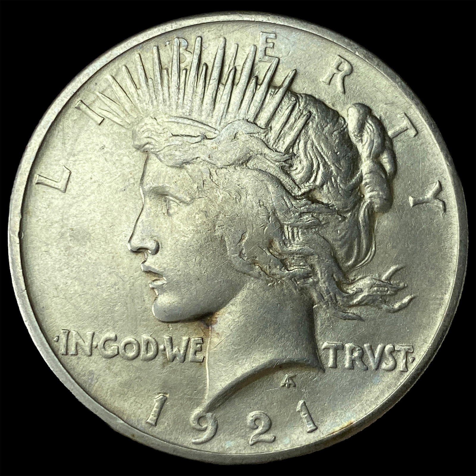 1921 Silver Peace Dollar UNCIRCULATED: 1921 Silver Peace Dollar UNCIRCULATED