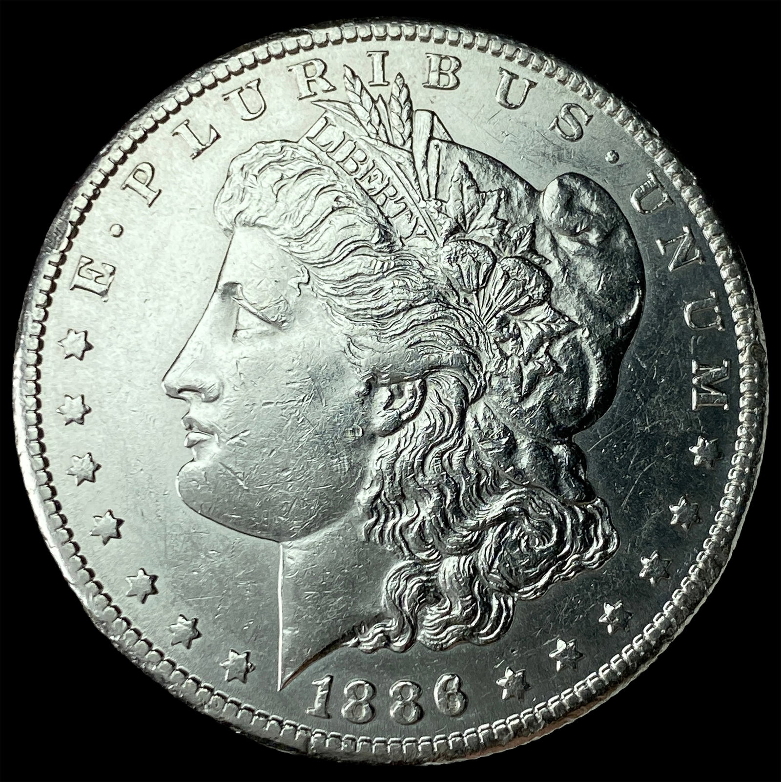 1886-S Silver Morgan Dollar UNCIRCULATED: 1886-S Silver Morgan Dollar UNCIRCULATED