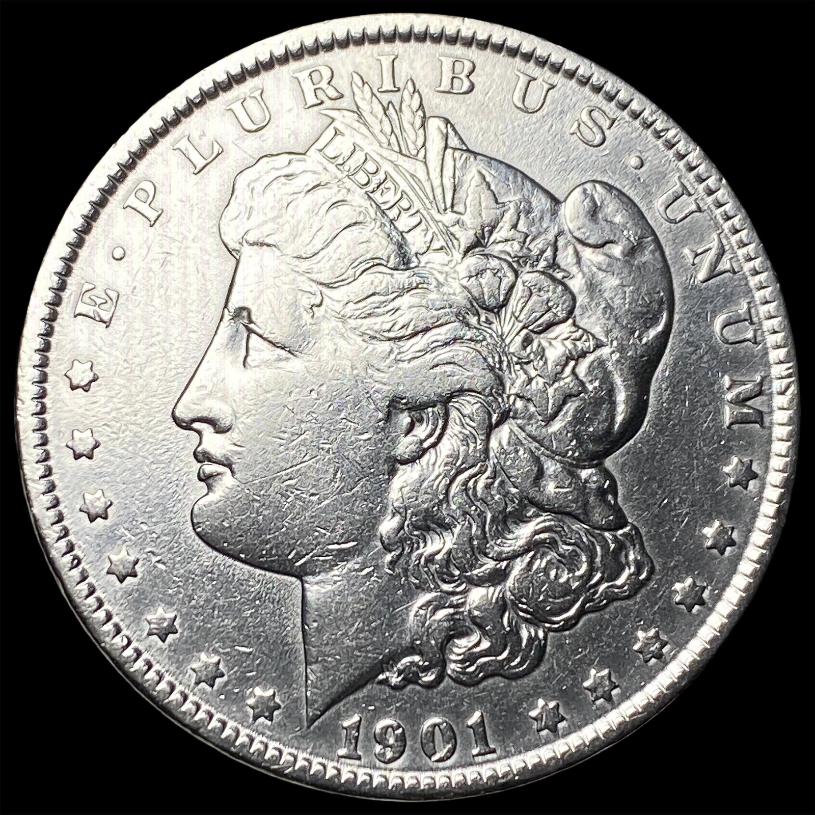 1901 Morgan Silver Dollar CLOSELY UNCIRCULATED (1 of 2)