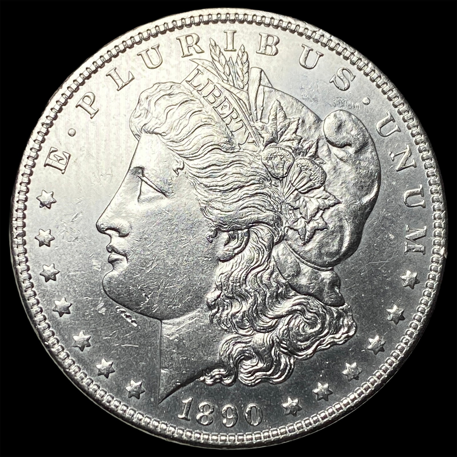 1890 Morgan Silver Dollar CHOICE BU: 1890 Morgan Silver Dollar CHOICE BU
