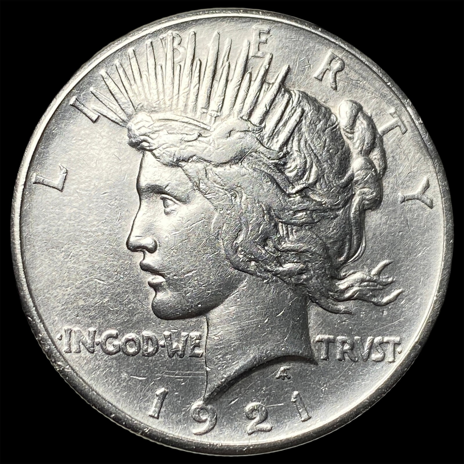1921 Silver Peace Dollar UNCIRCULATED: 1921 Silver Peace Dollar UNCIRCULATED