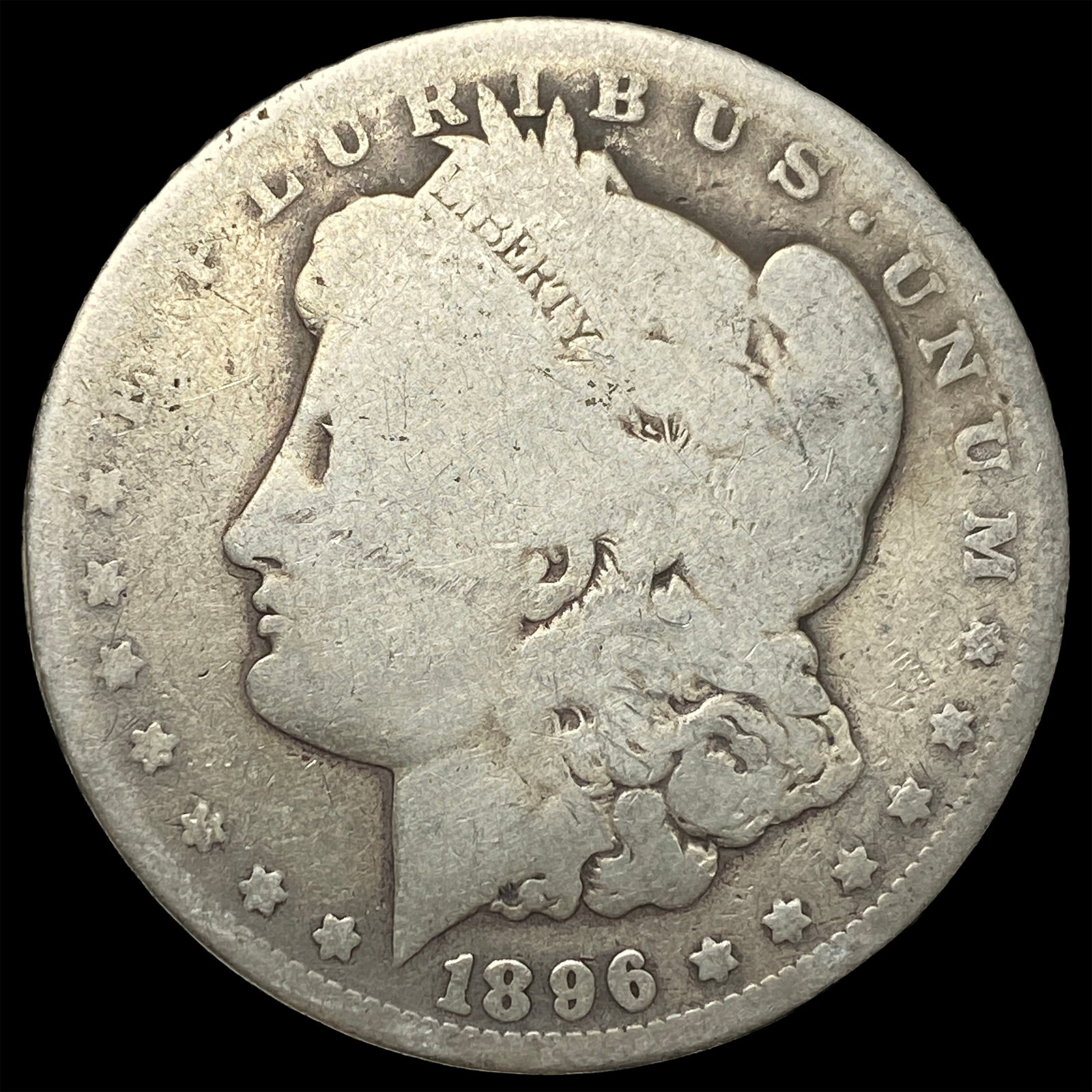 1896-O Silver Morgan Dollar NICELY CIRCULATED: 1896-O Silver Morgan Dollar NICELY CIRCULATED