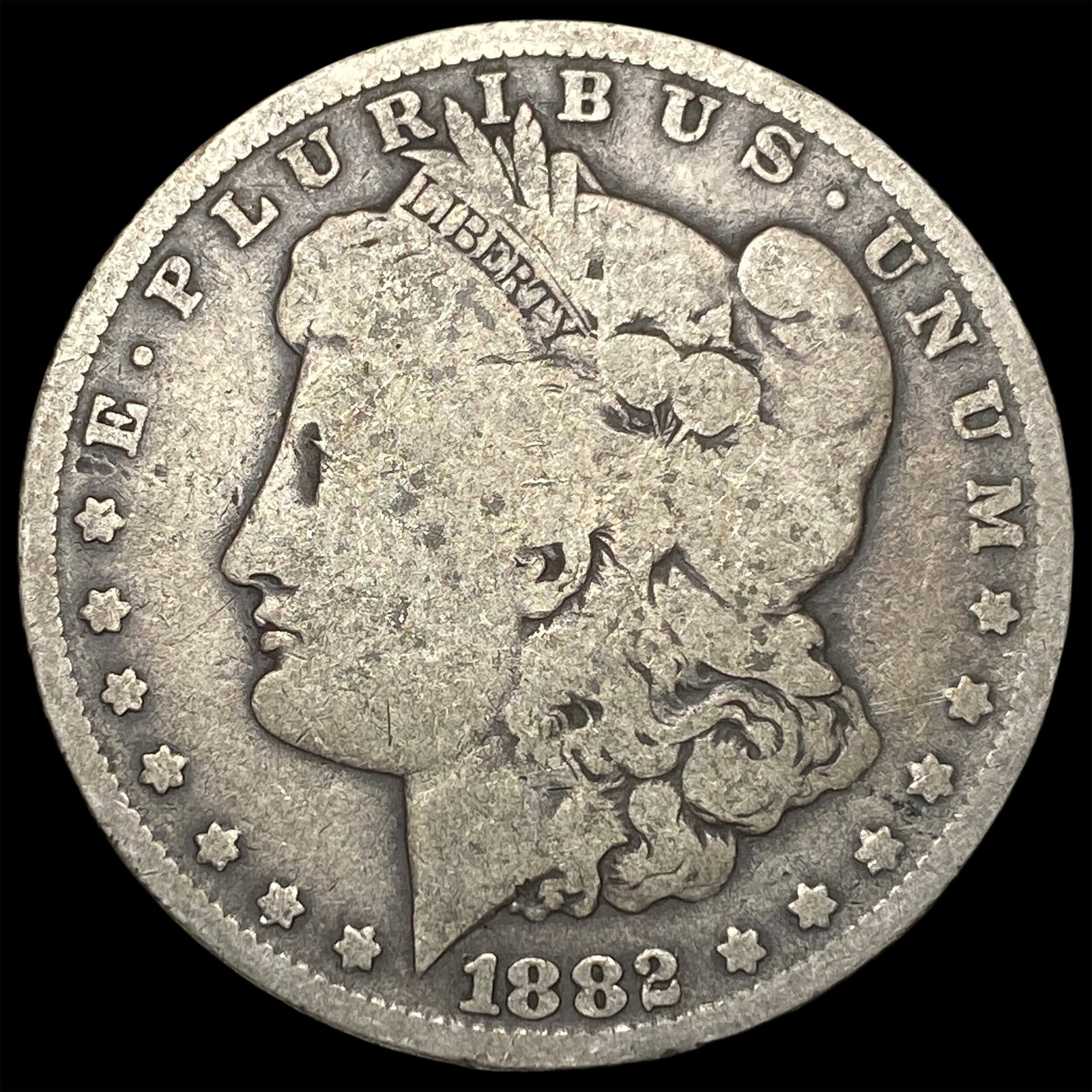 1882-O Silver Morgan Dollar NICELY CIRCULATED: 1882-O Silver Morgan Dollar NICELY CIRCULATED