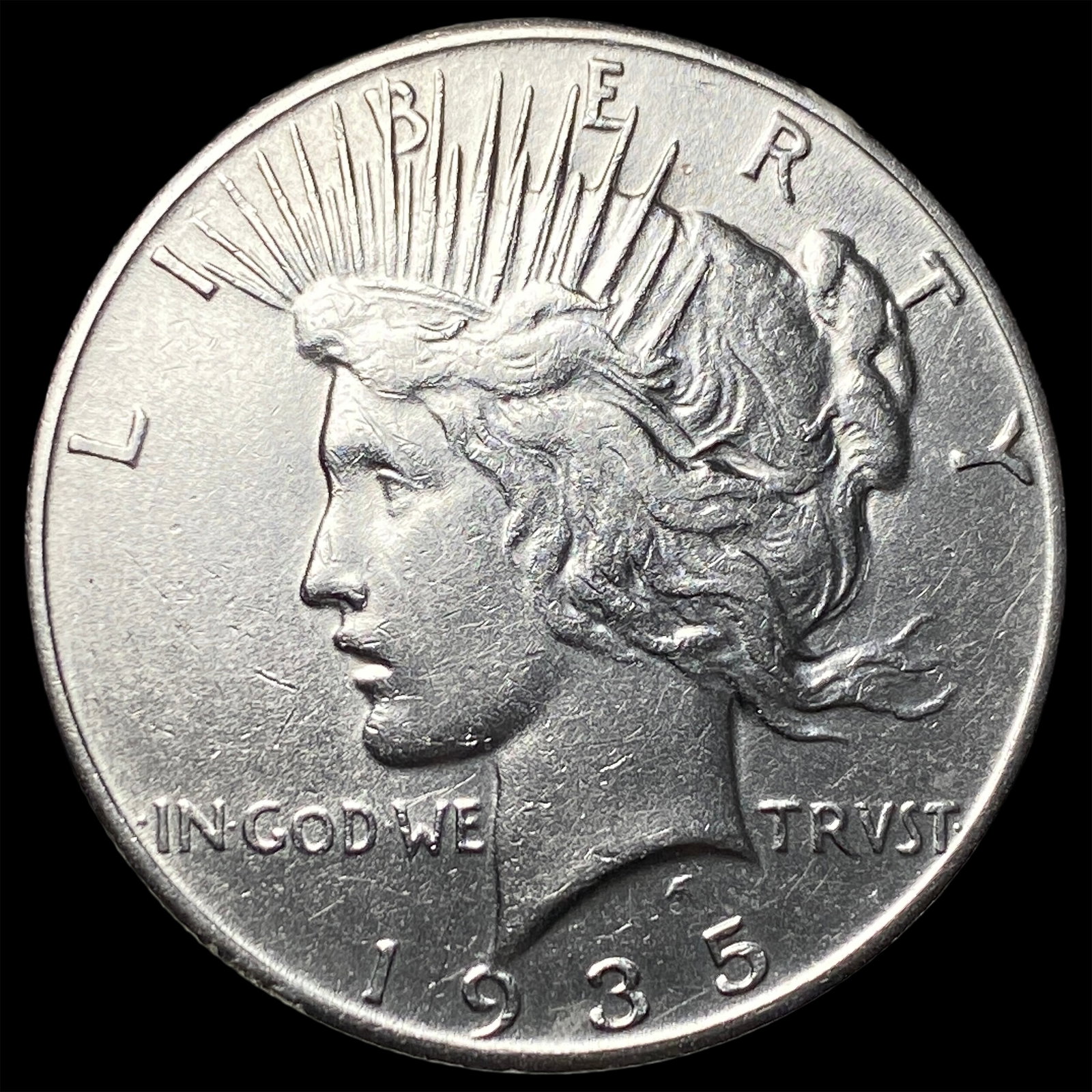 1935 Peace Silver Dollar UNCIRCULATED (1 of 2)