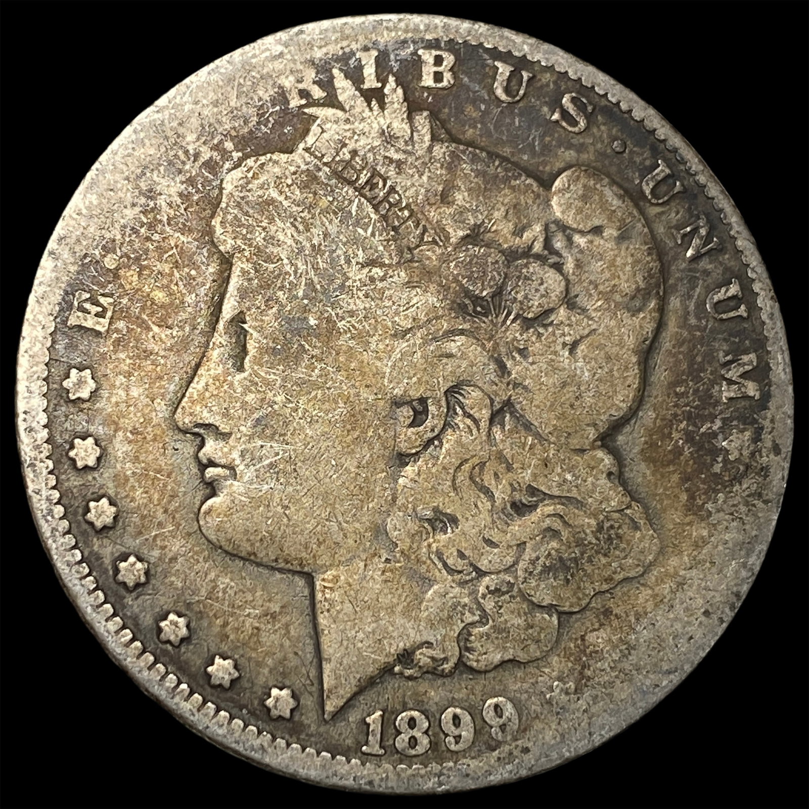 1899-O Silver Morgan Dollar NICELY CIRCULATED: 1899-O Silver Morgan Dollar NICELY CIRCULATED