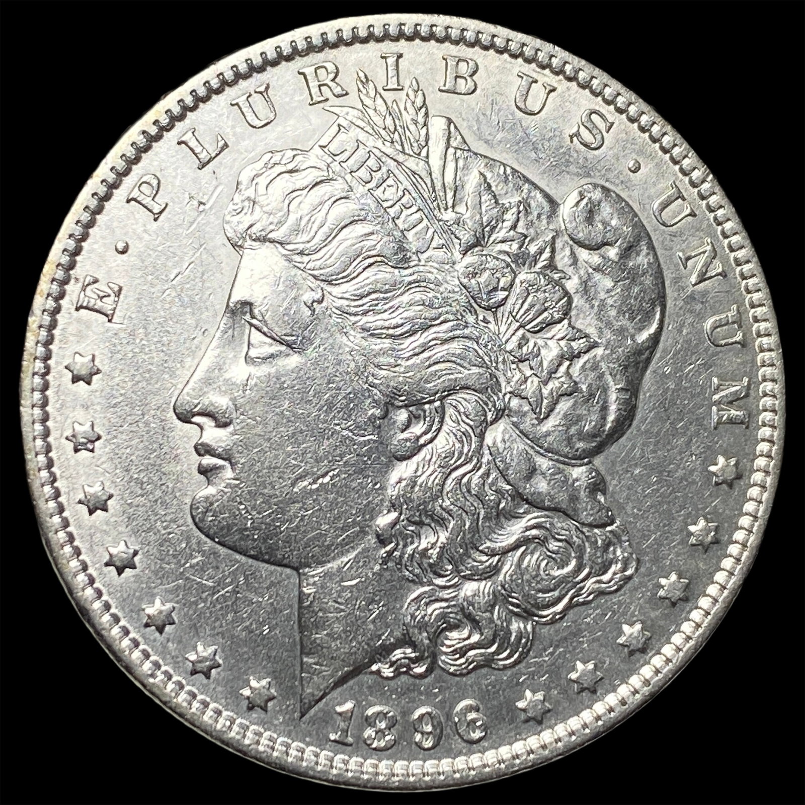 1896 Morgan Silver Dollar UNCIRCULATED: 1896 Morgan Silver Dollar UNCIRCULATED
