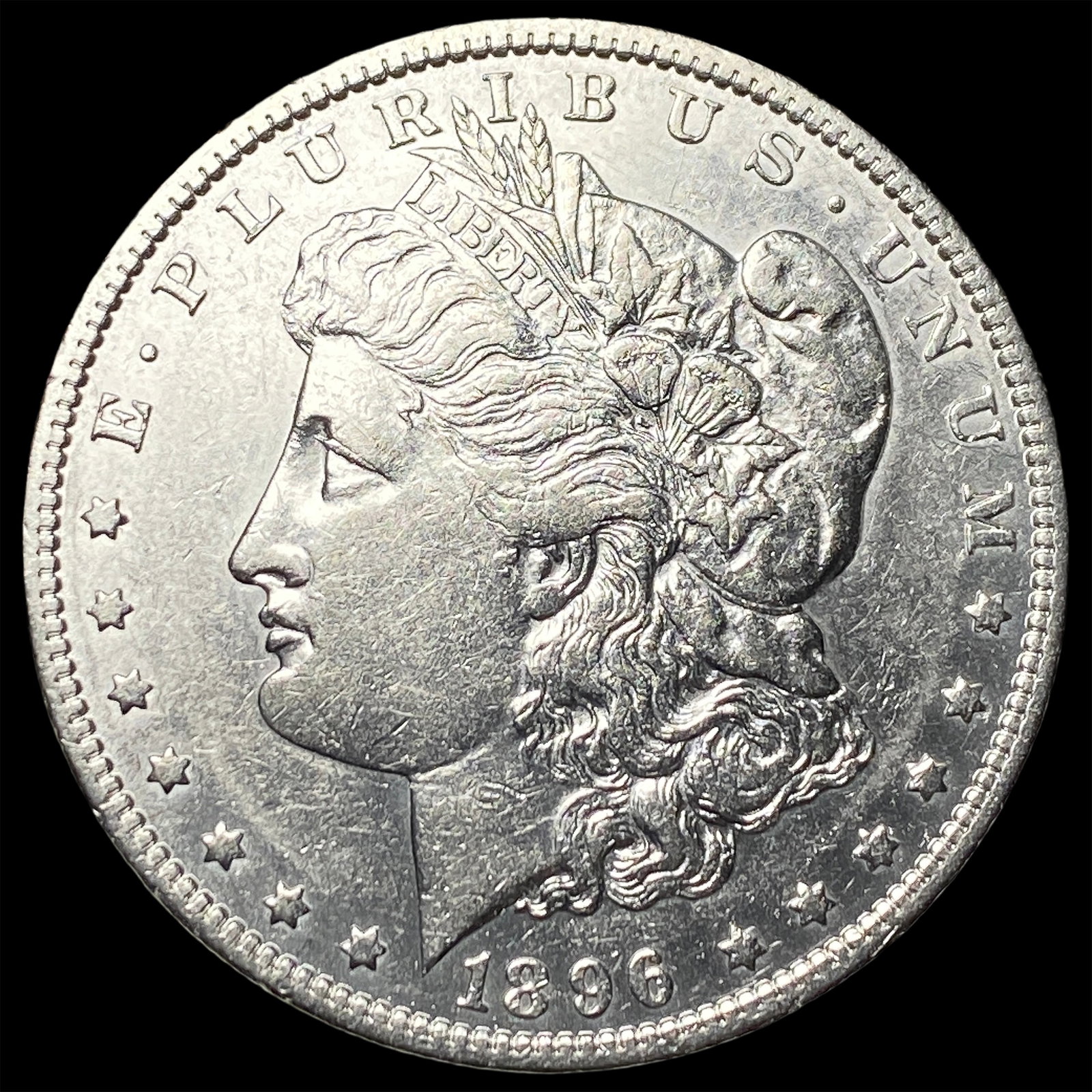 1896-O Silver Morgan Dollar CHOICE AU: 1896-O Silver Morgan Dollar CHOICE AU