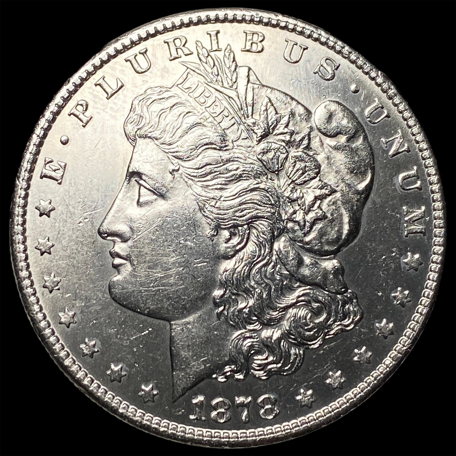 1878-S Silver Morgan Dollar UNCIRCULATED: 1878-S Silver Morgan Dollar UNCIRCULATED