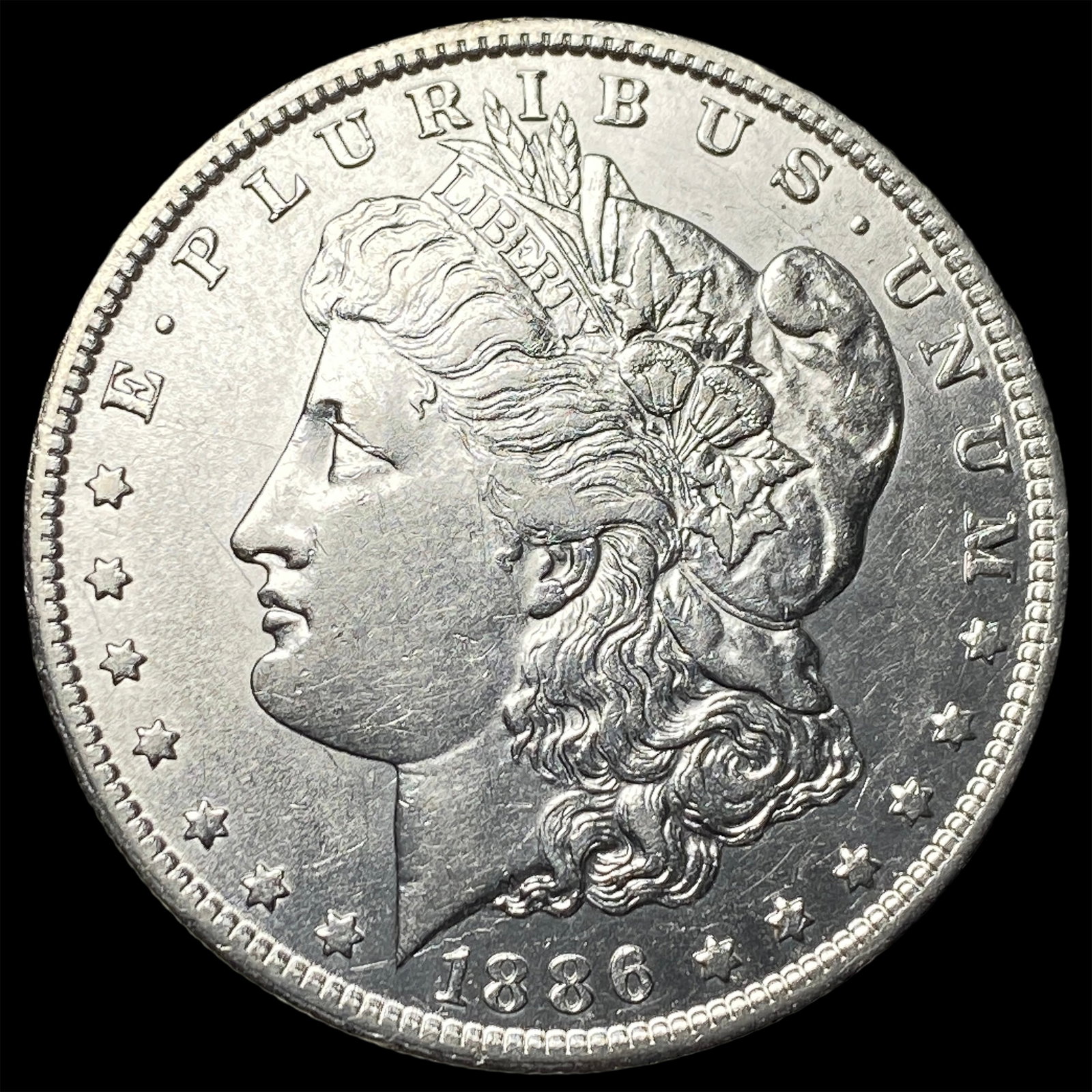 1886-O Silver Morgan Dollar CHOICE AU: 1886-O Silver Morgan Dollar CHOICE AU