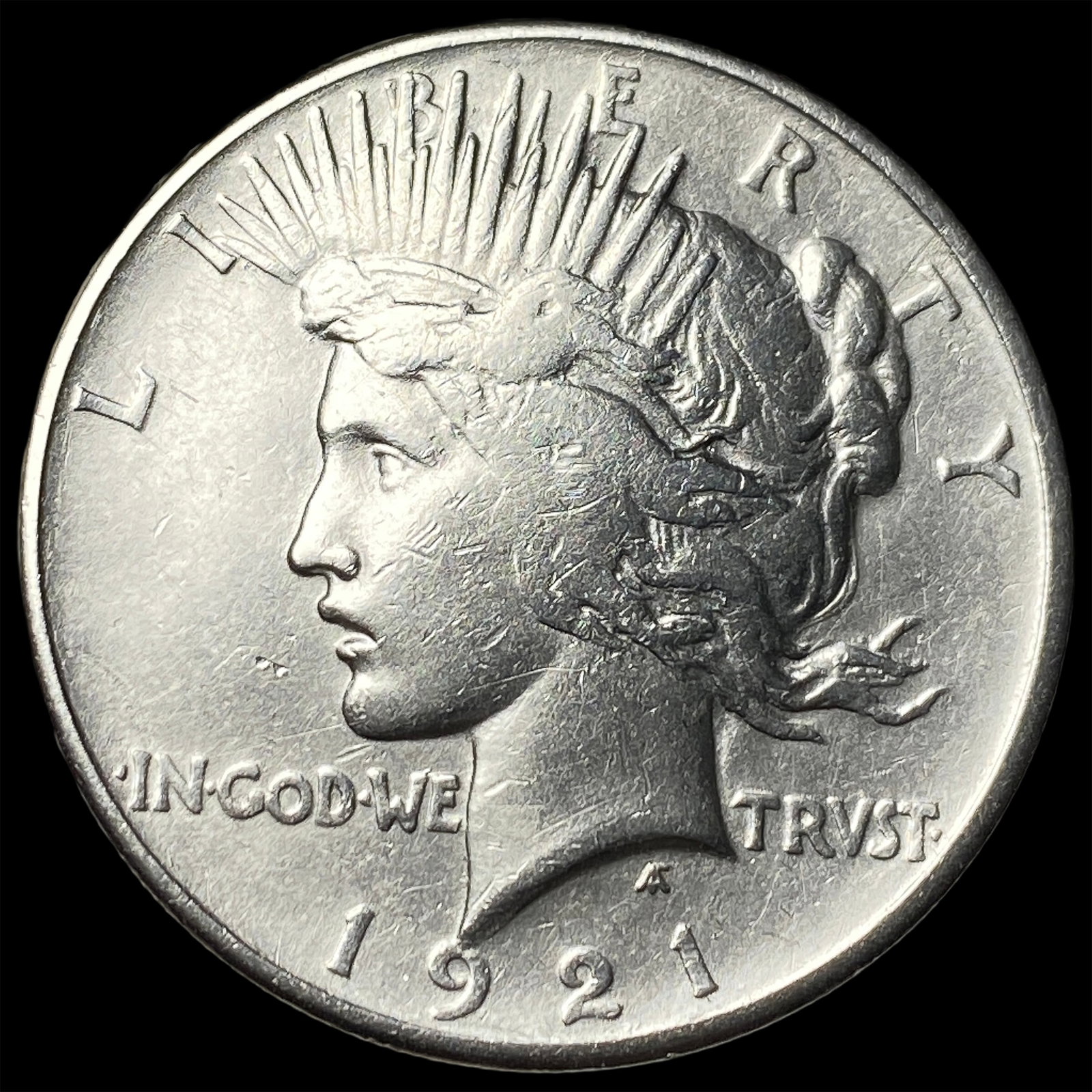 1921 Silver Peace Dollar UNCIRCULATED: 1921 Silver Peace Dollar UNCIRCULATED