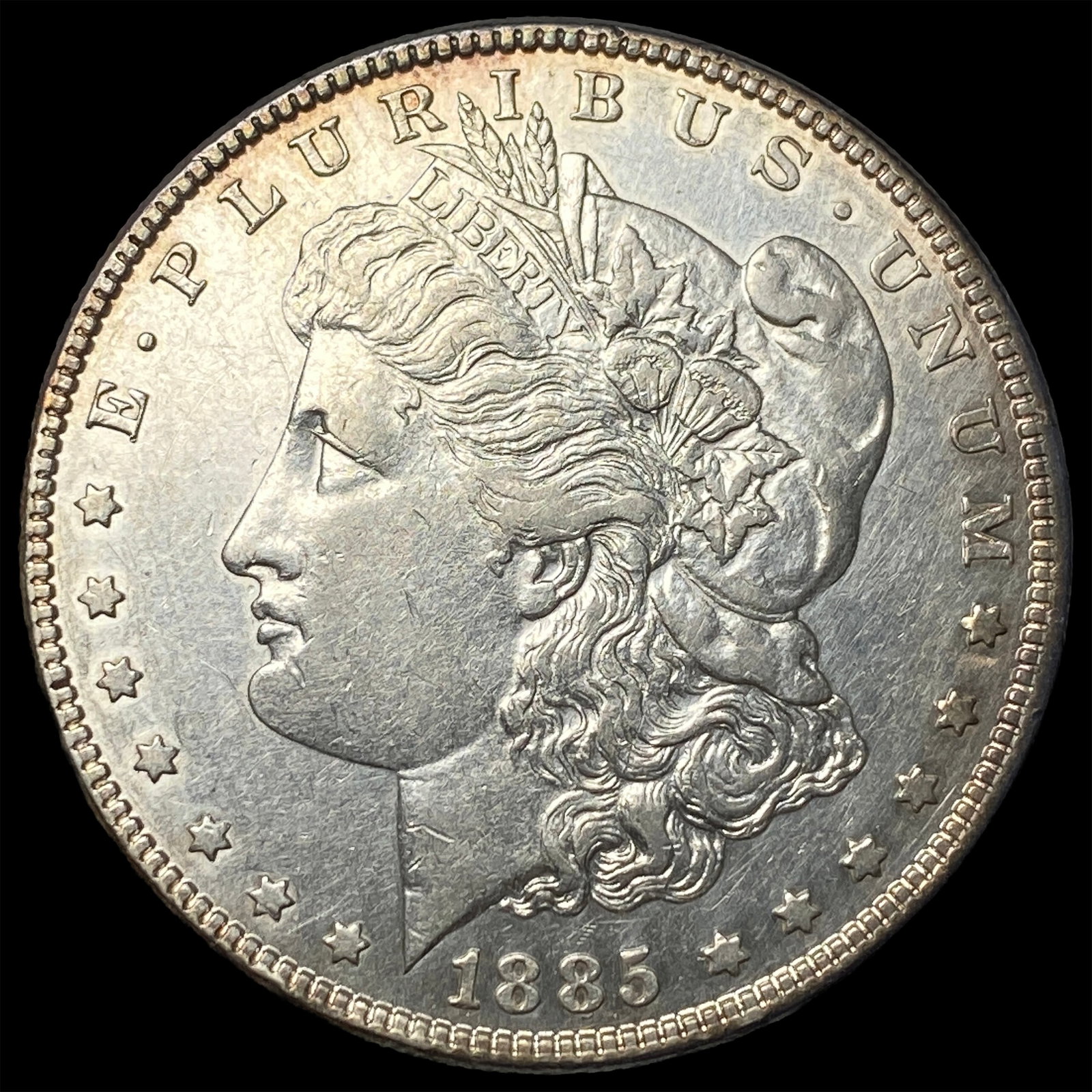 1885-S Silver Morgan Dollar UNCIRCULATED: 1885-S Silver Morgan Dollar UNCIRCULATED
