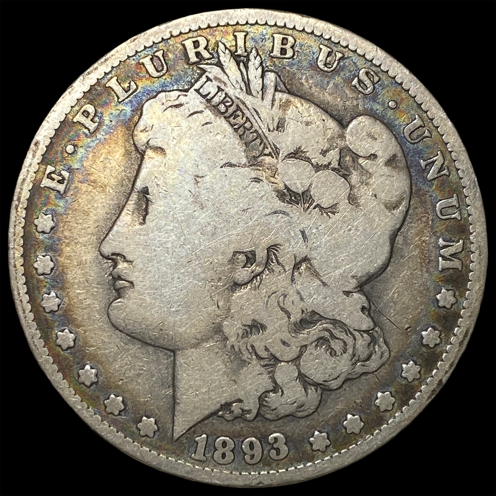 1893-O Silver Morgan Dollar LIGHTLY CIRCULATED: 1893-O Silver Morgan Dollar LIGHTLY CIRCULATED