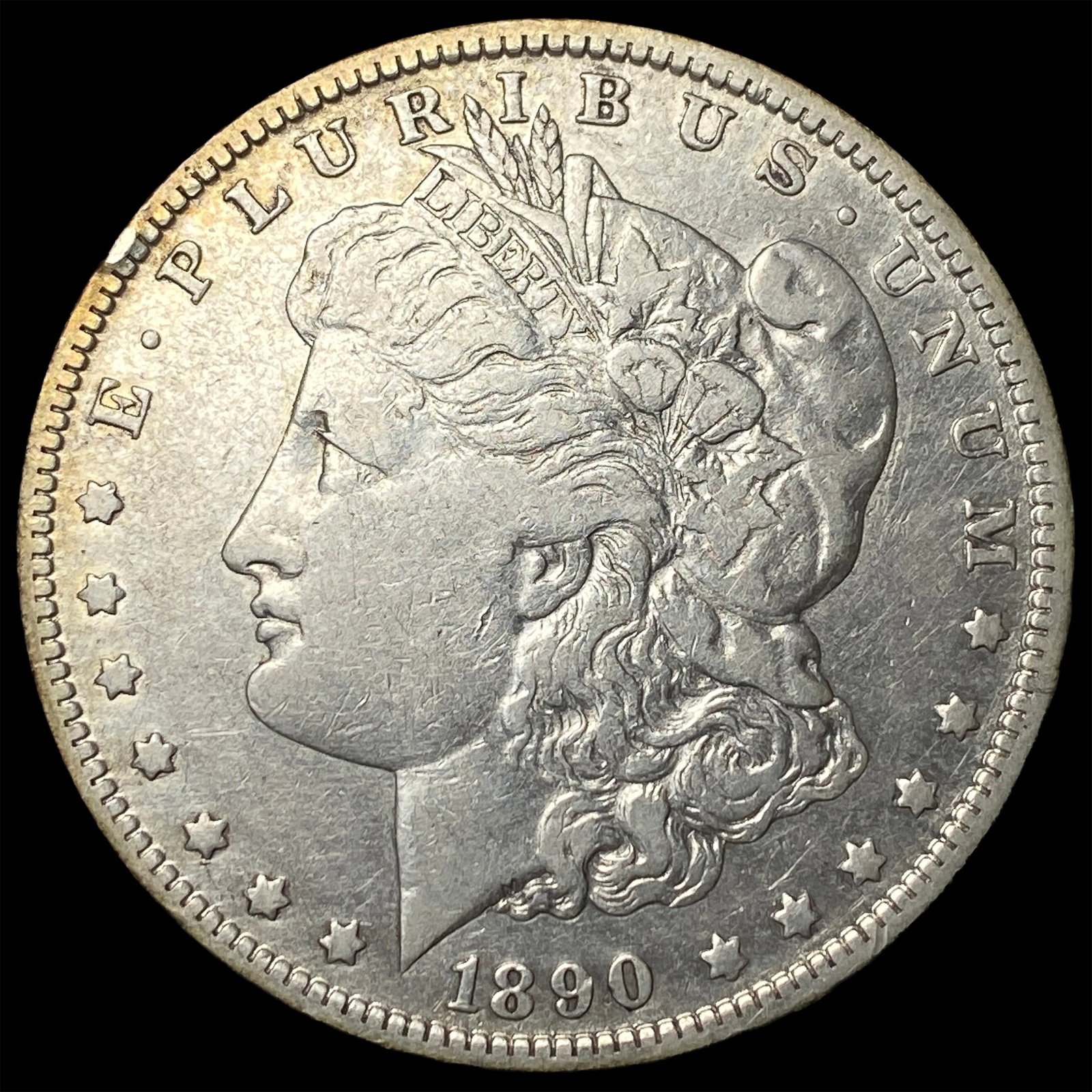 1890-O Silver Morgan Dollar NEARLY UNCIRCULATED: 1890-O Silver Morgan Dollar NEARLY UNCIRCULATED