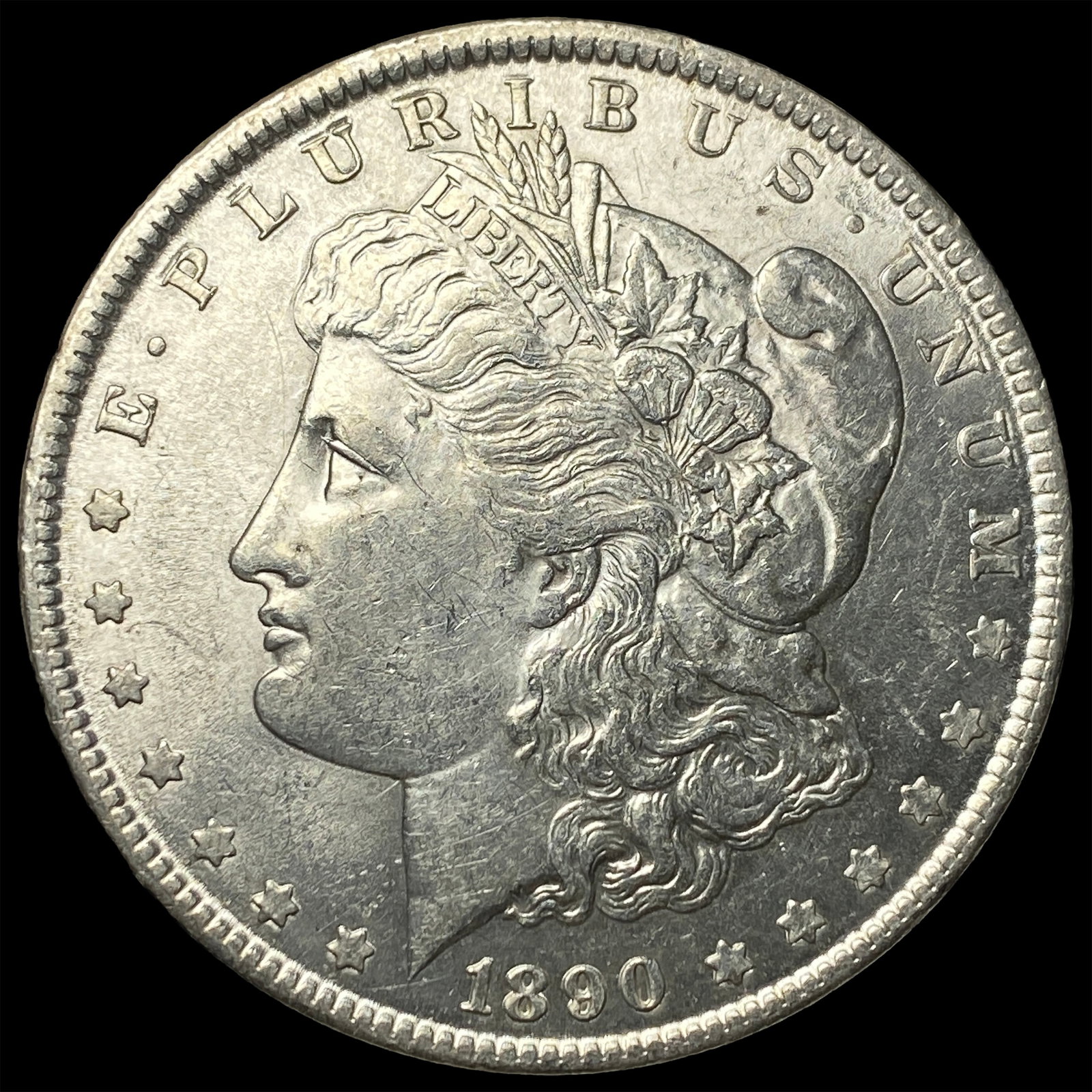 1890 Silver Morgan Dollar UNCIRCULATED: 1890 Silver Morgan Dollar UNCIRCULATED