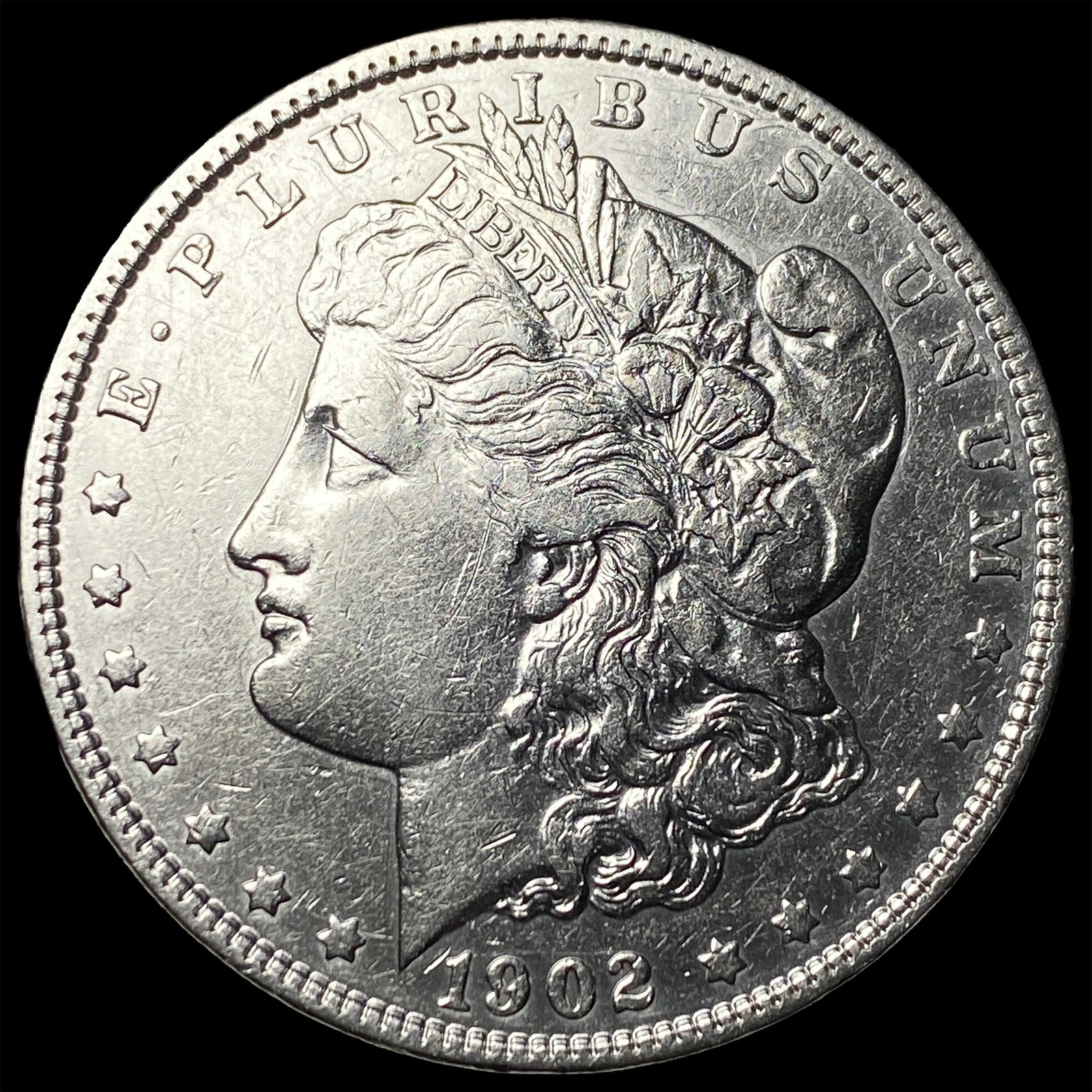 1902 Morgan Silver Dollar CHOICE AU: 1902 Morgan Silver Dollar CHOICE AU