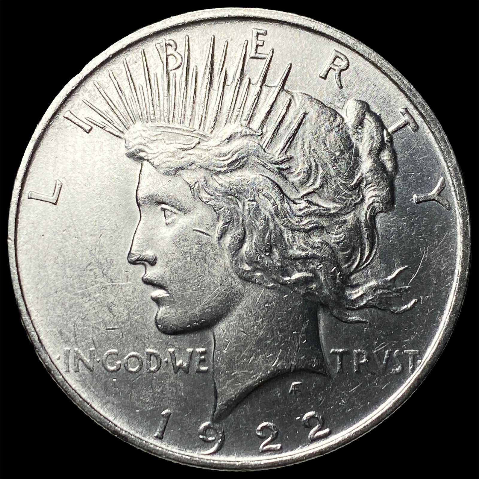 1922 Silver Peace Dollar UNCIRCULATED: 1922 Silver Peace Dollar UNCIRCULATED