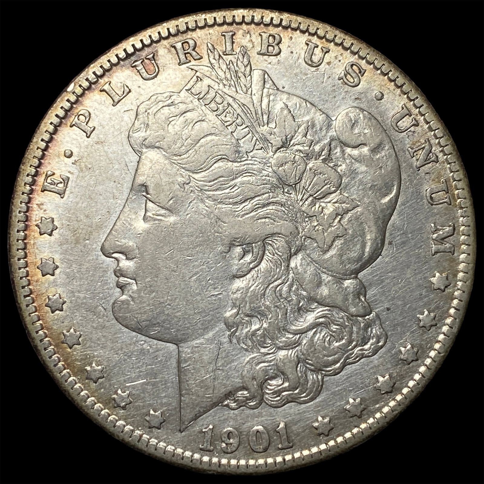 1901-O Silver Morgan Dollar NEARLY UNCIRCULATED: 1901-O Silver Morgan Dollar NEARLY UNCIRCULATED