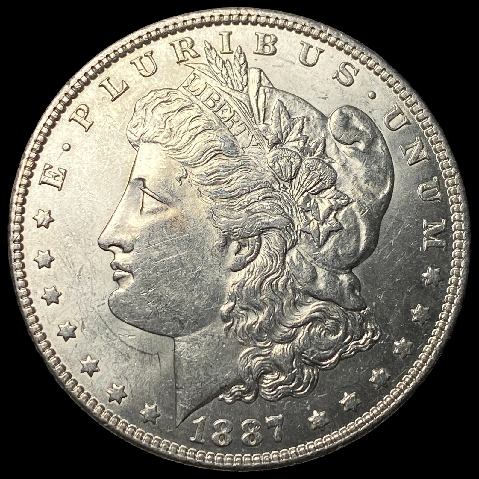 1887 Morgan Silver Dollar UNCIRCULATED: 1887 Morgan Silver Dollar UNCIRCULATED