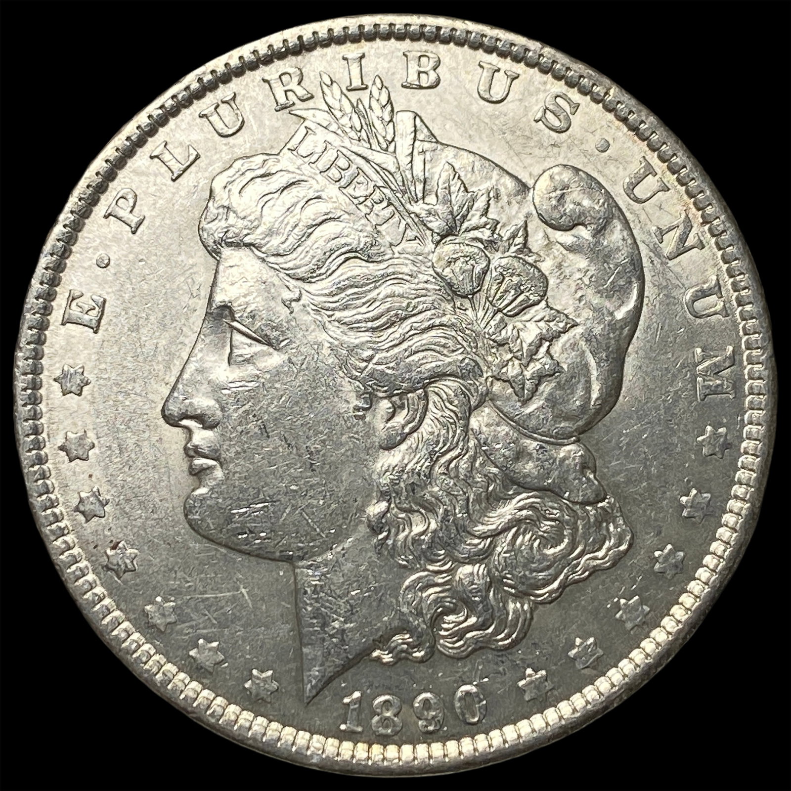 1890 Morgan Silver Dollar UNCIRCULATED: 1890 Morgan Silver Dollar UNCIRCULATED