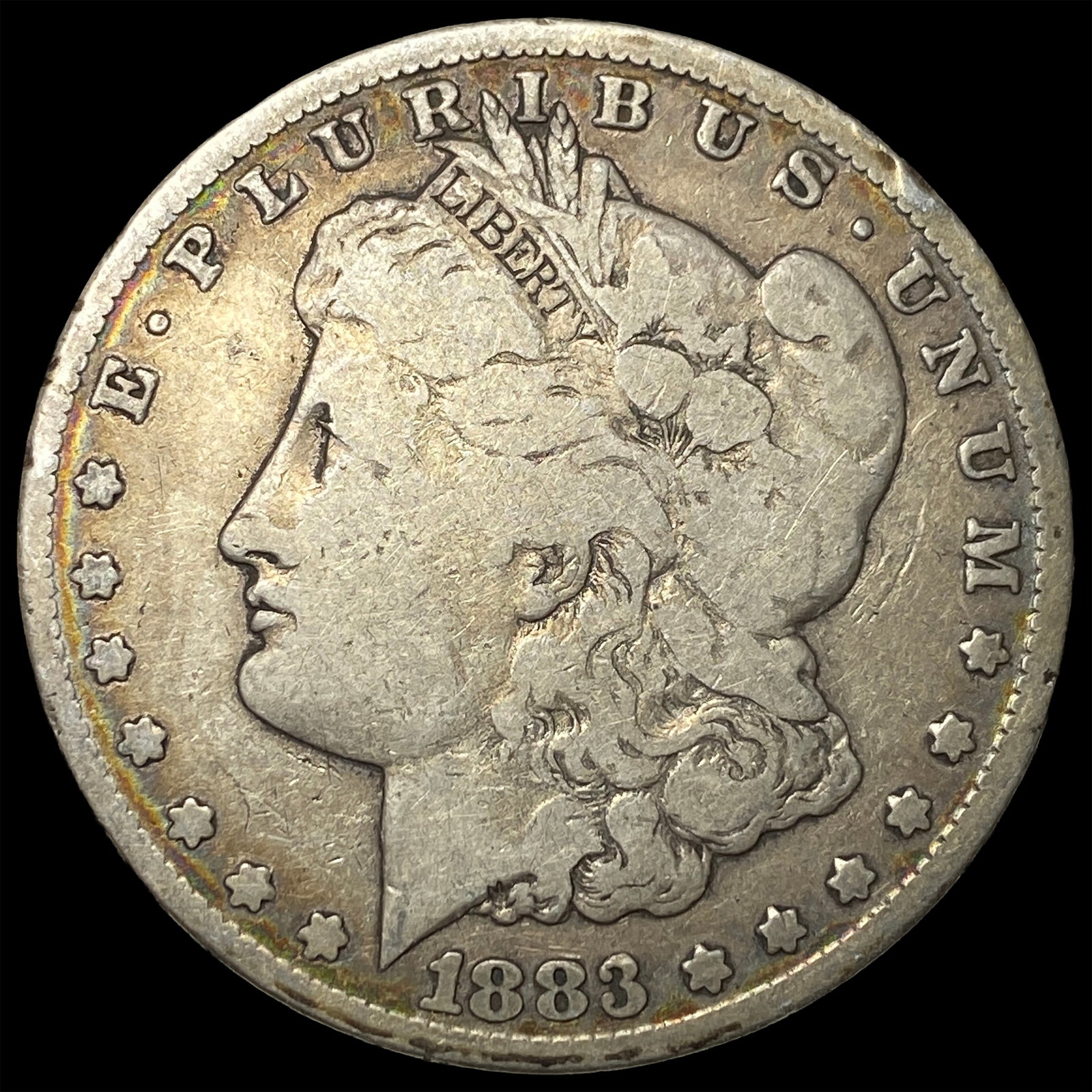 1883-CC Silver Morgan Dollar LIGHTLY CIRCULATED: 1883-CC Silver Morgan Dollar LIGHTLY CIRCULATED