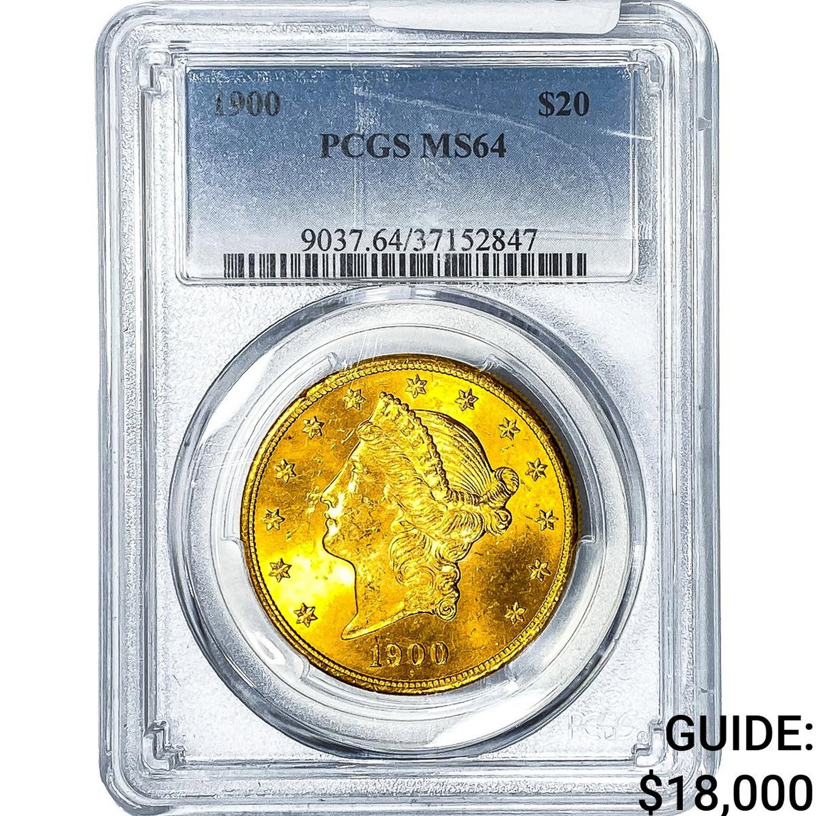 1900 $20 Gold Double Eagle PCGS MS64 (1 of 4)