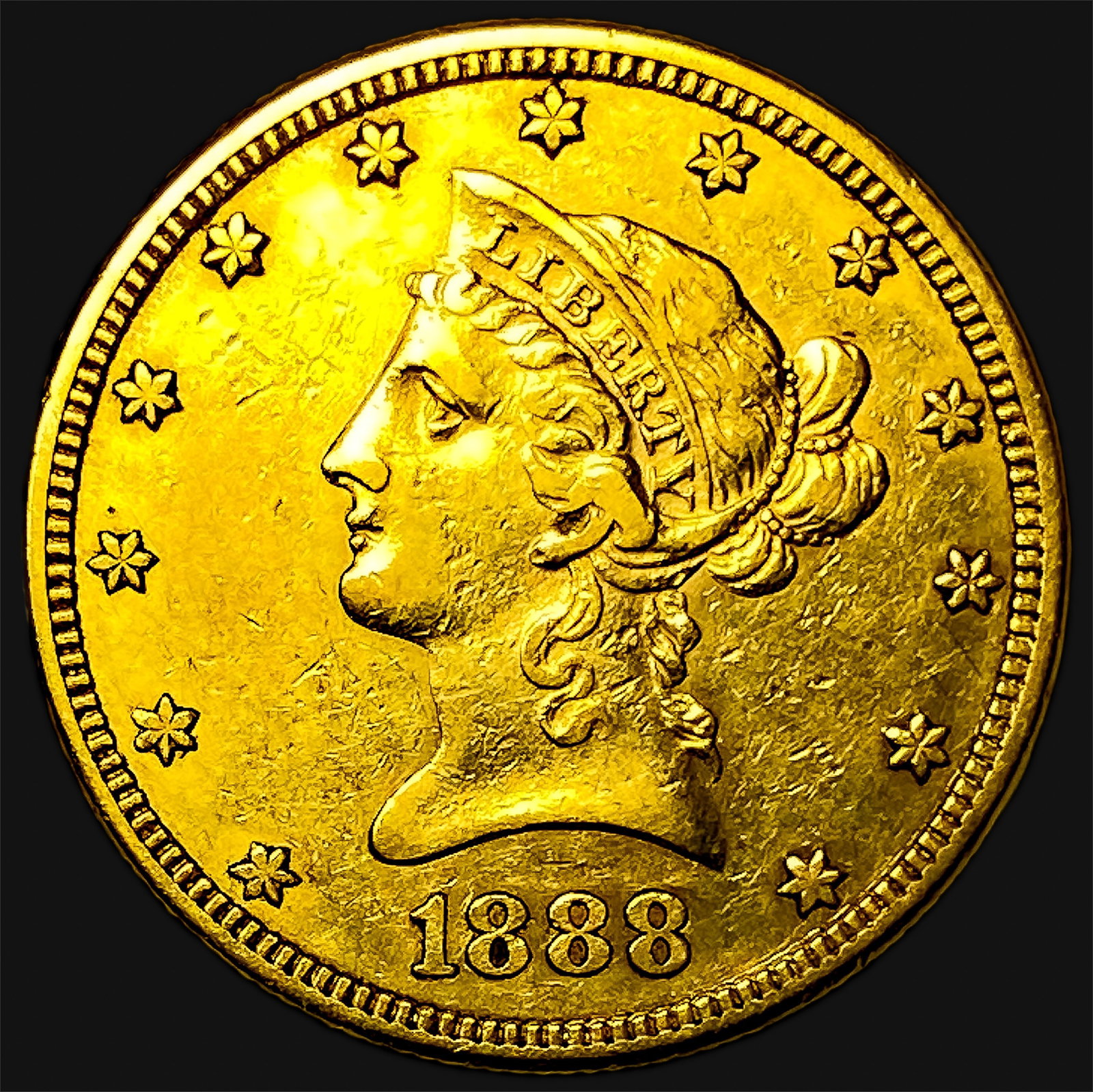 1888-S $10 Gold Eagle (1 of 2)