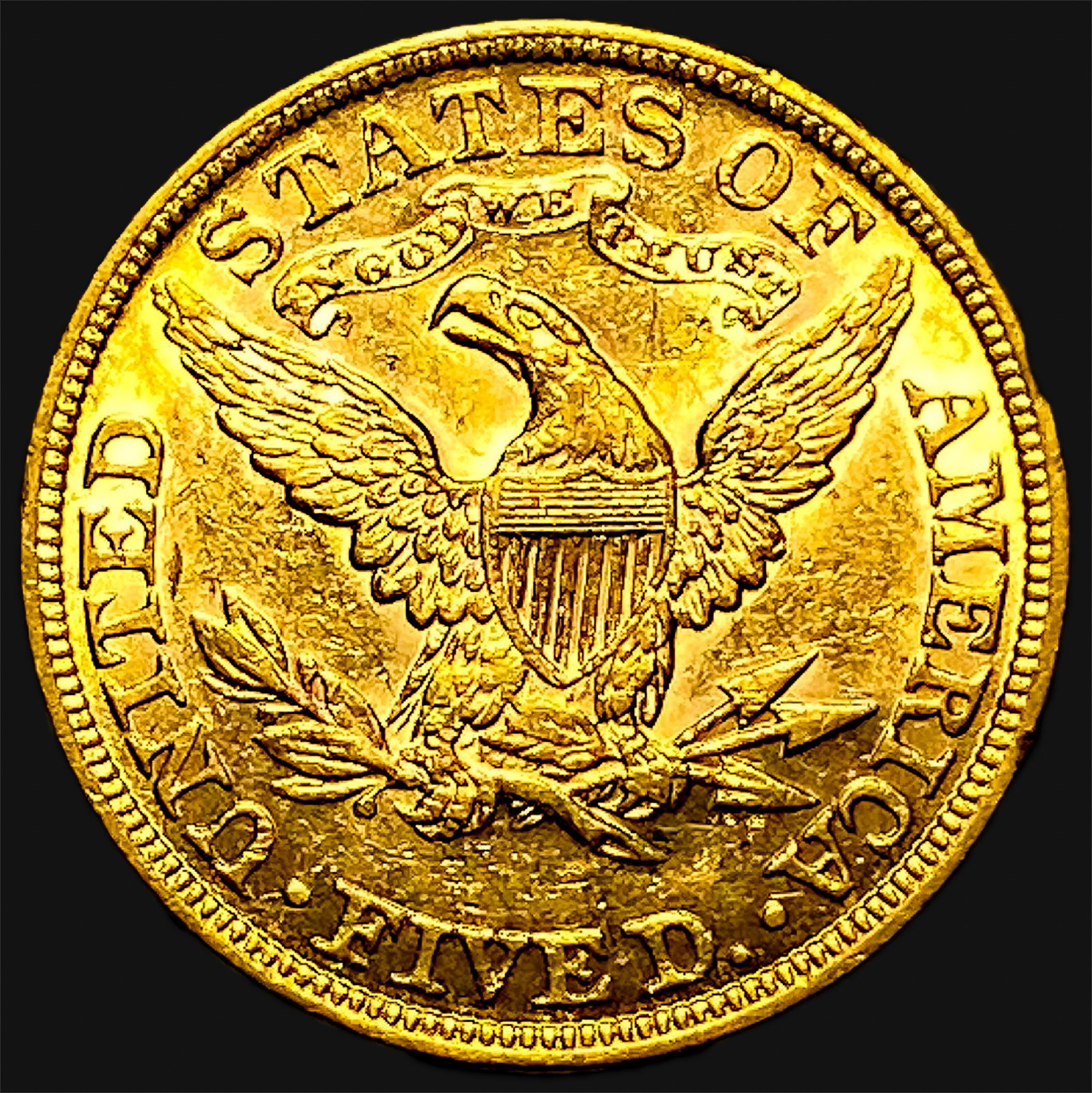 1881 $5 Gold Half Eagle - 2