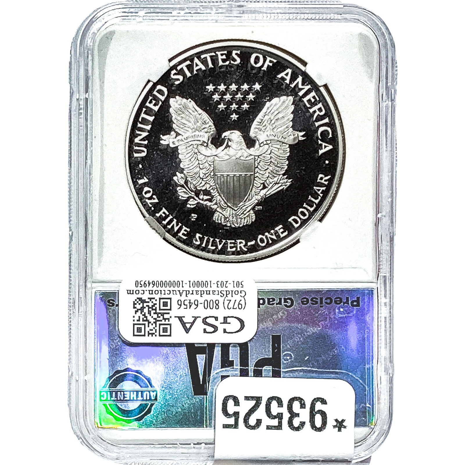 2000 Silver Eagle PGA PR64DCAM - 2