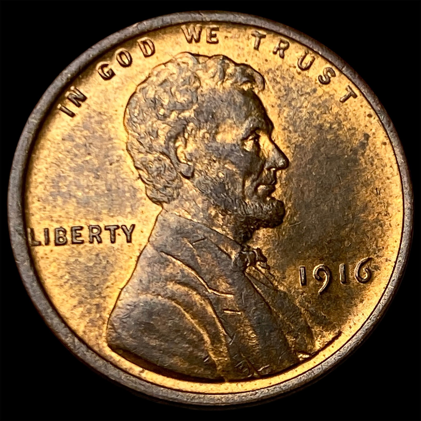 1916 Lincoln Wheat Cent CHOICE BU: 1916 Lincoln Wheat Cent CHOICE BU