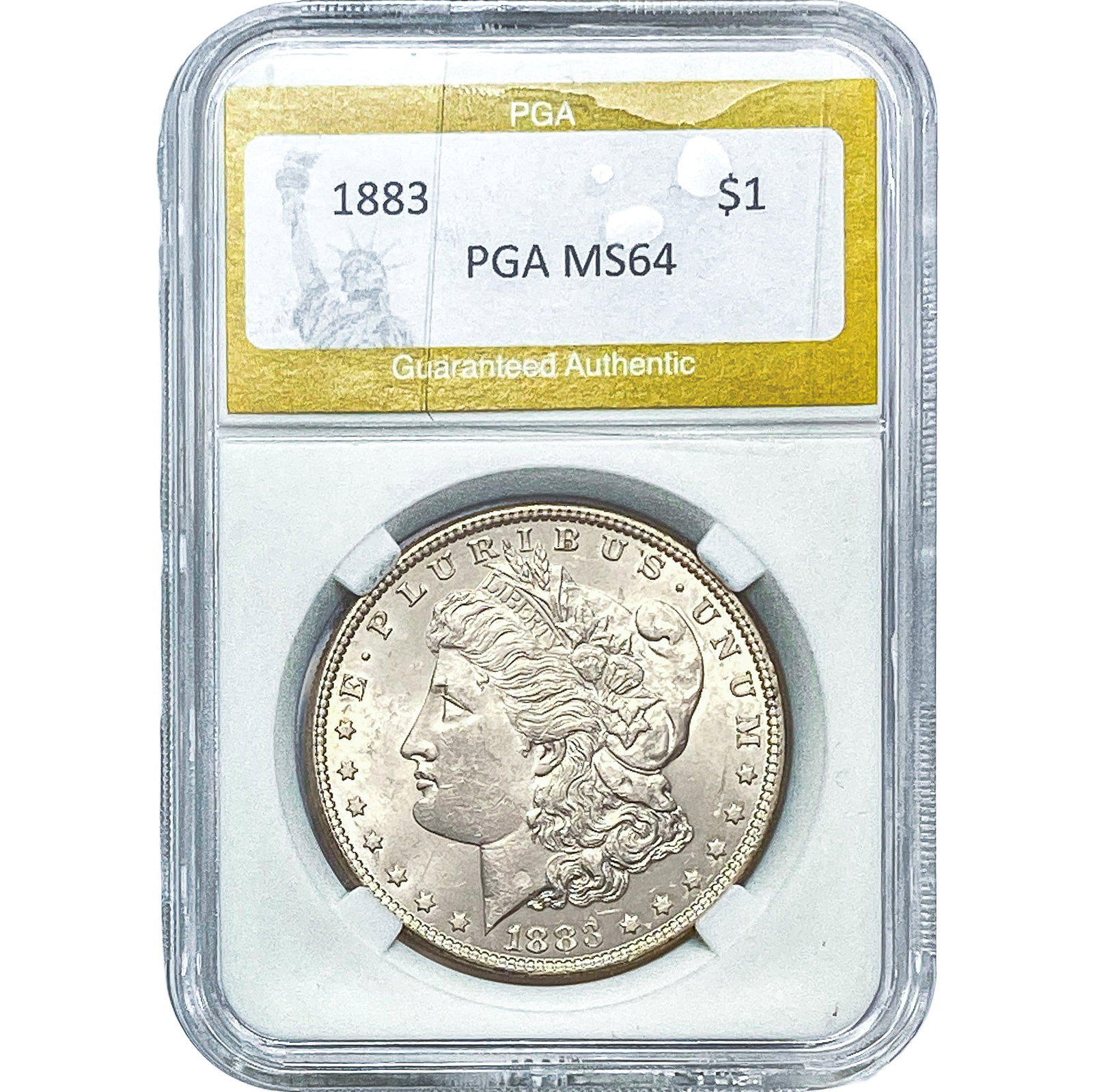 1883 Morgan Silver Dollar PGA MS64: 1883 Morgan Silver Dollar PGA MS64