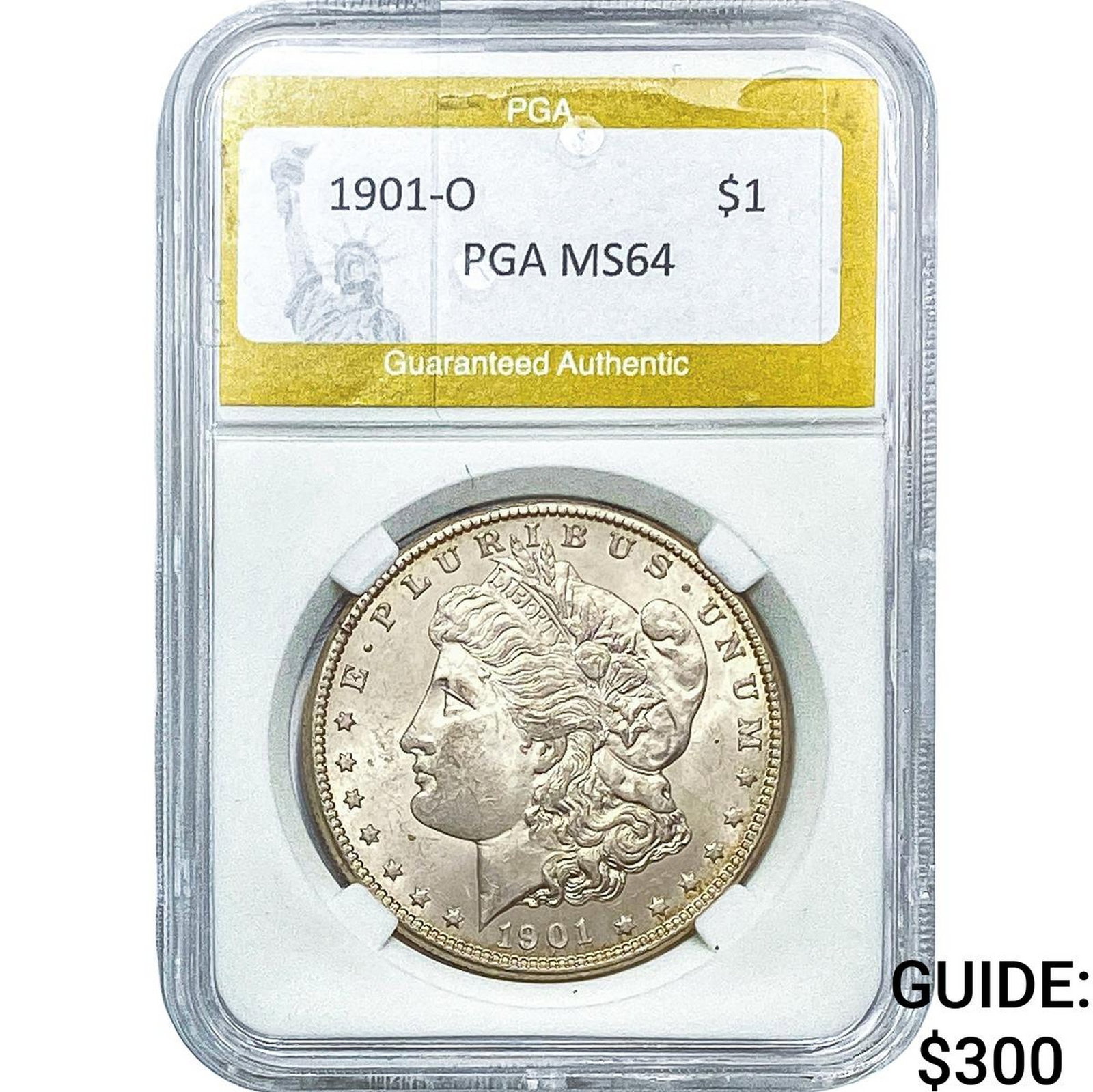 1901-O Morgan Silver Dollar PGA MS64 (1 of 2)