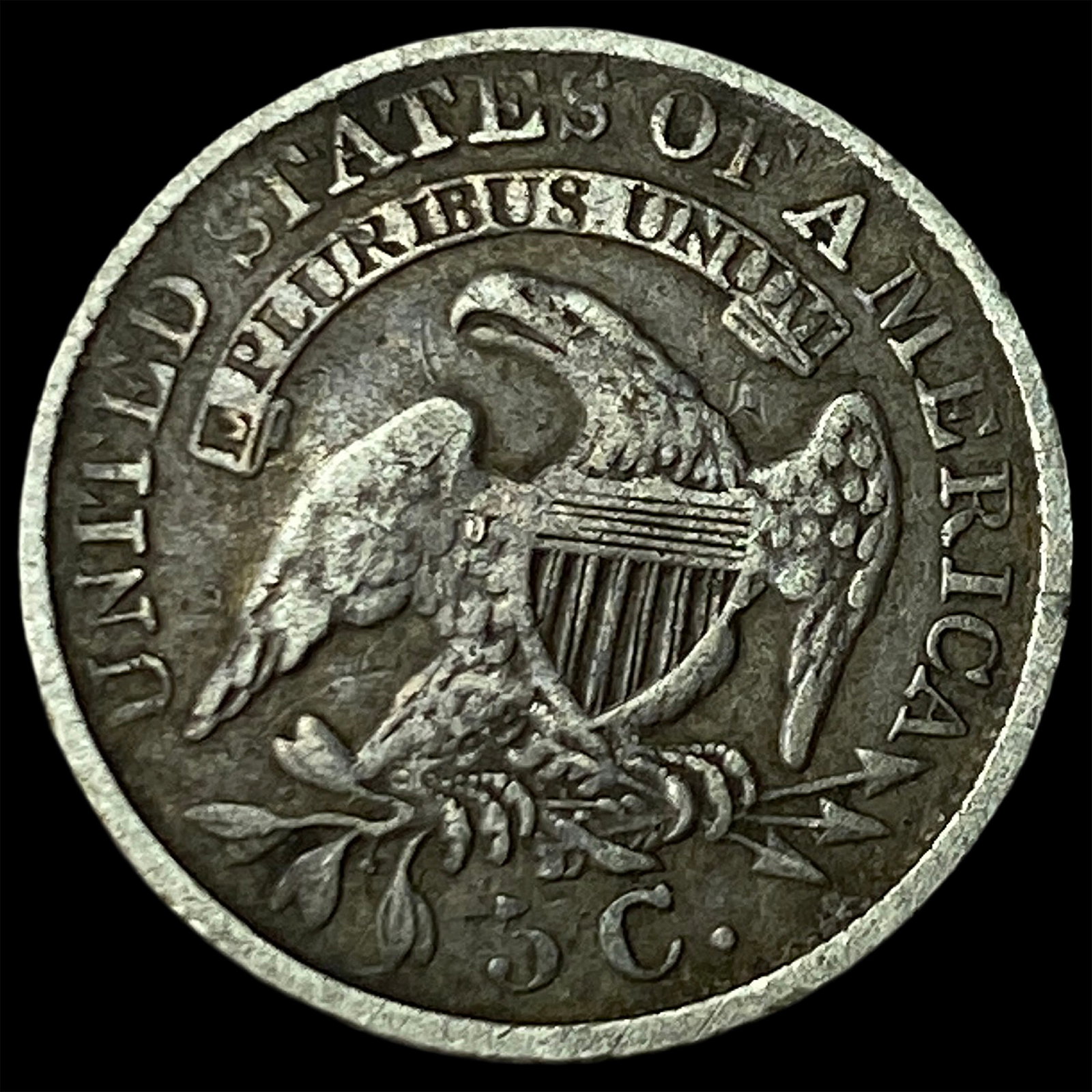 1832 Capped Bust Half Dime LIGHTLY CIRCULATED - 2