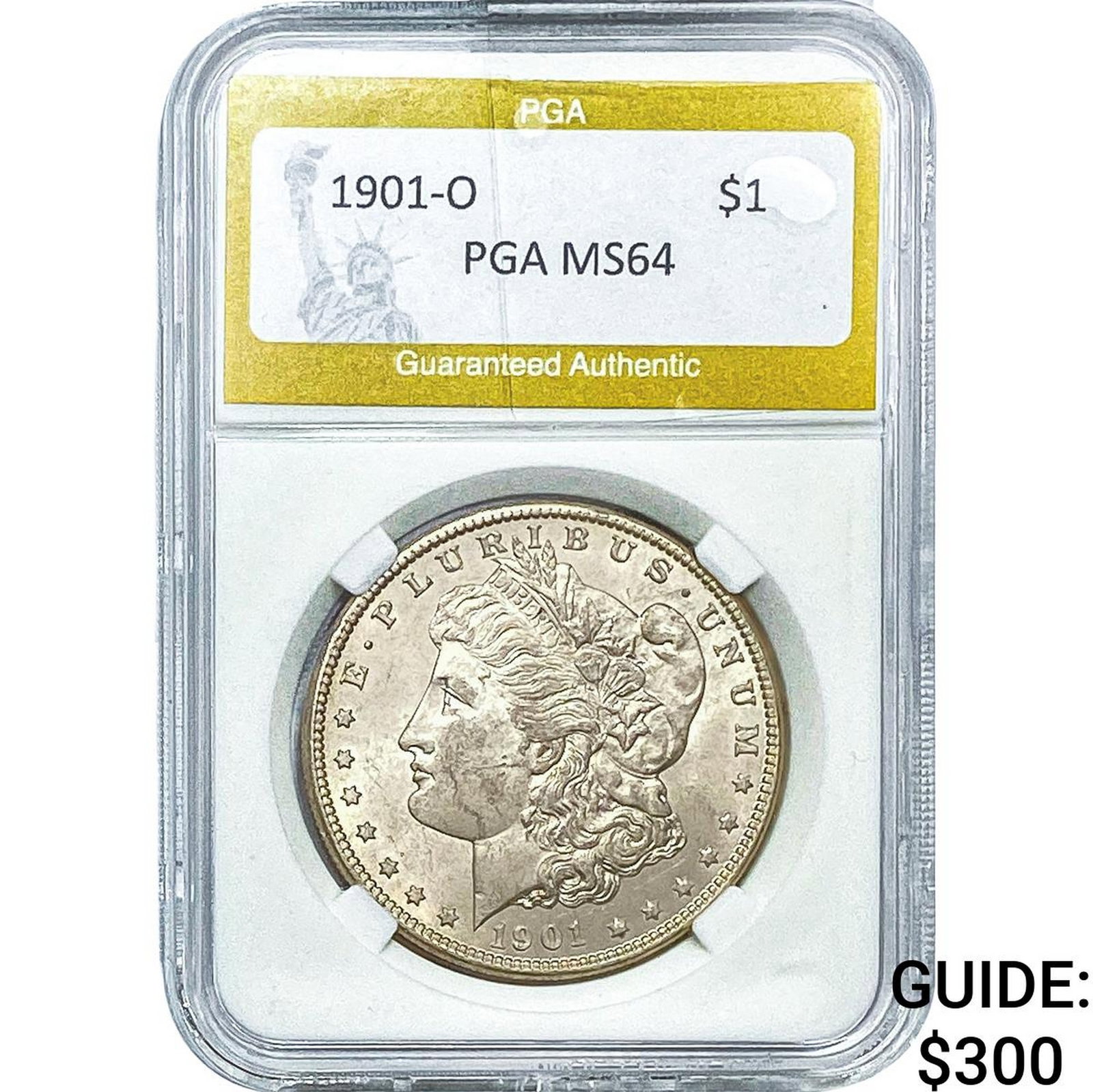 1901-O Morgan Silver Dollar PGA MS64 (1 of 2)