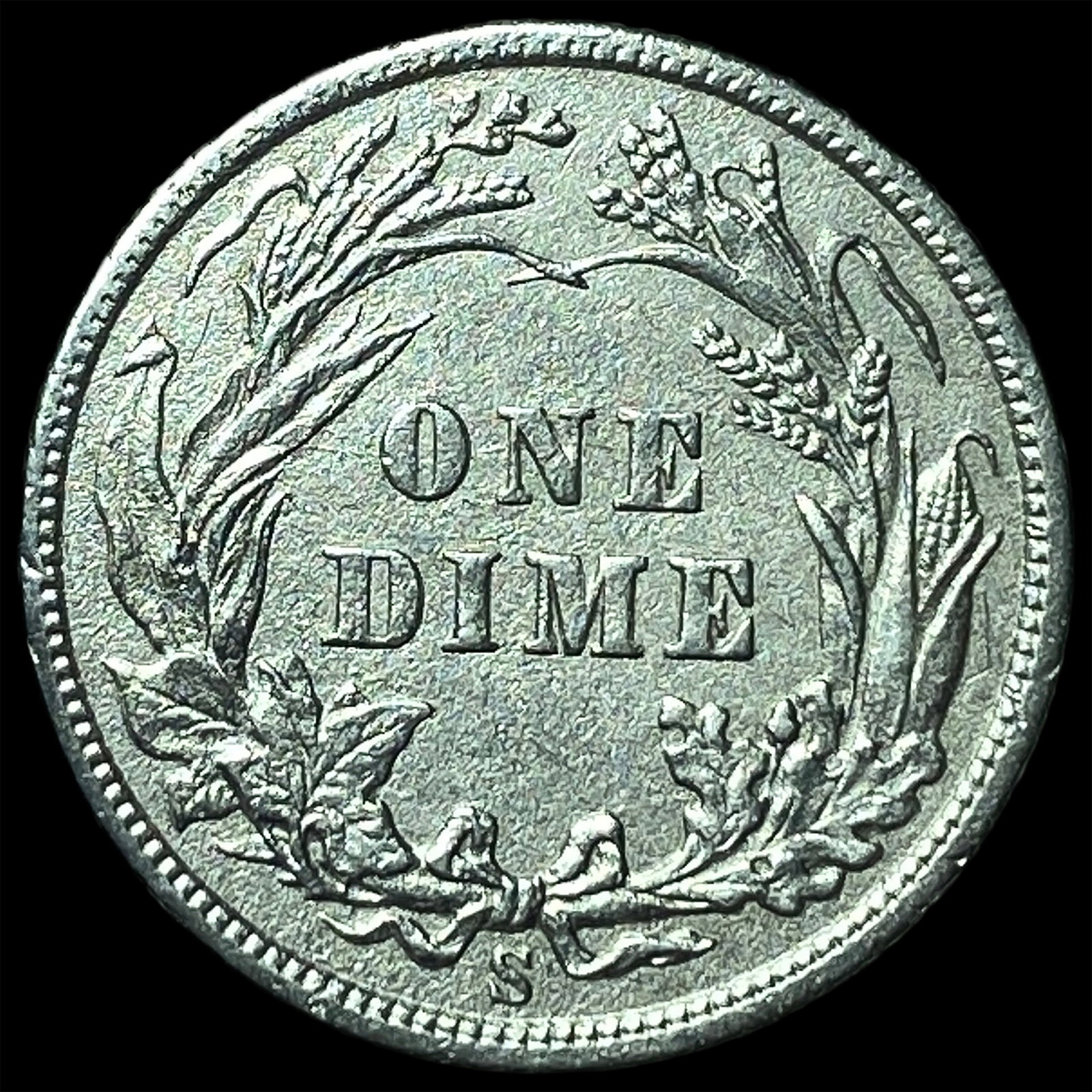 1908-S Silver Barber Dime HIGH GRADE - 2